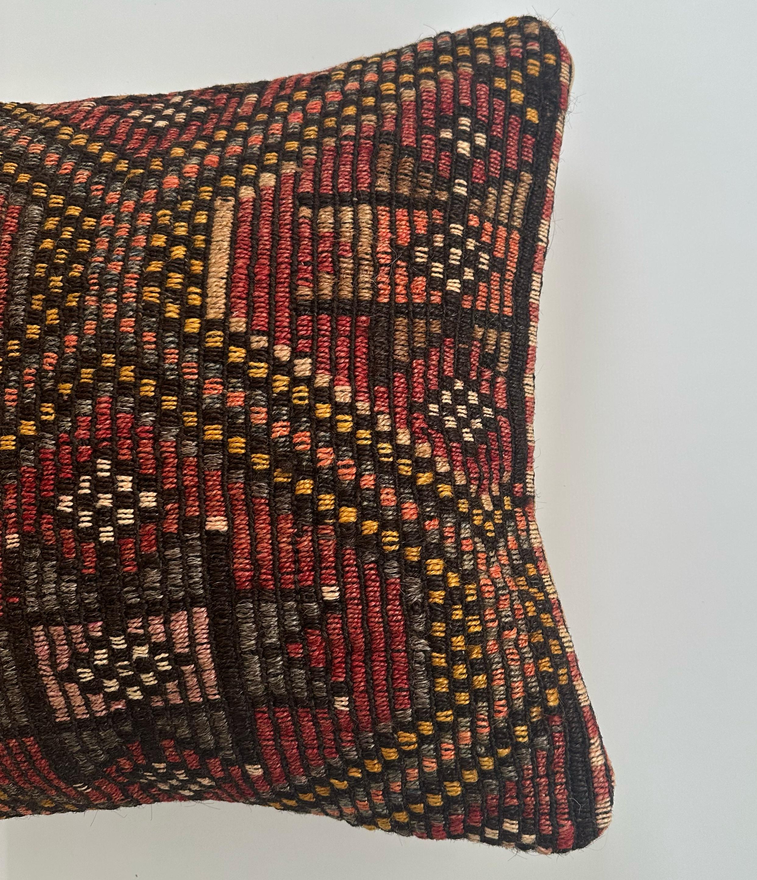 Handmade Turkish Rug Cushion Cover 16''x16'' / 40x40 CM