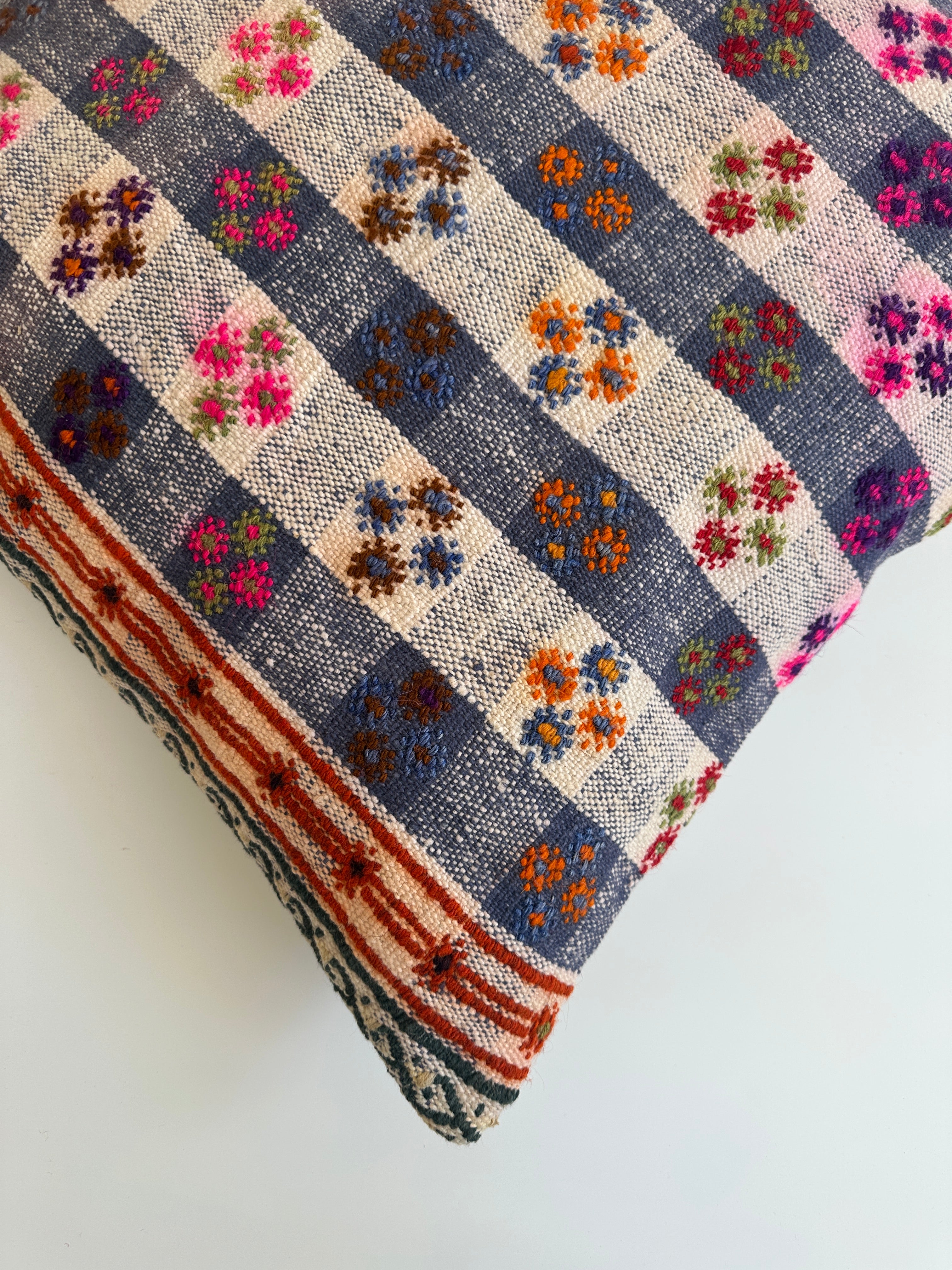 Multicolour Turkish Cushion Cover 24''x24'' / 60x59 CM