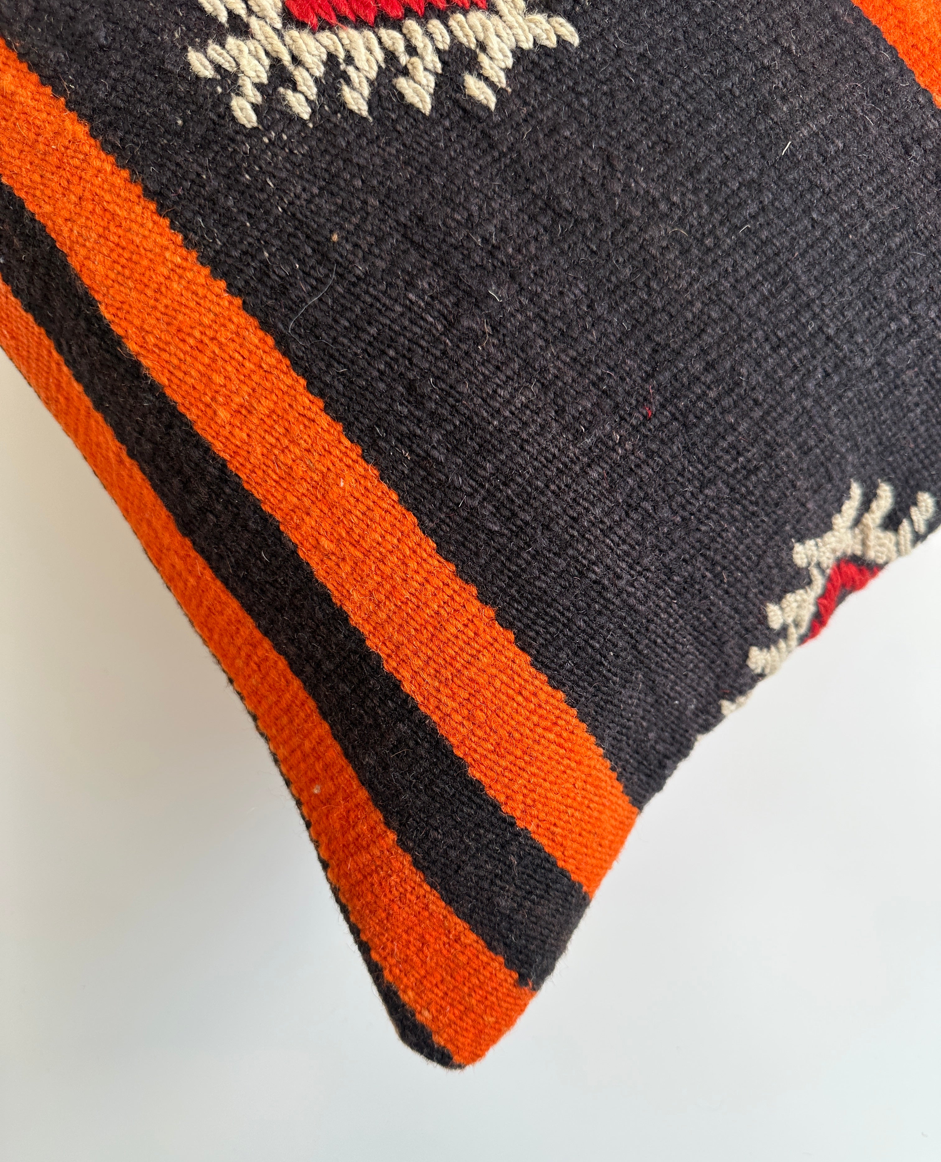 Multicolour Turkish Rug Cushion Cover 24''x16'' / 60x40 CM