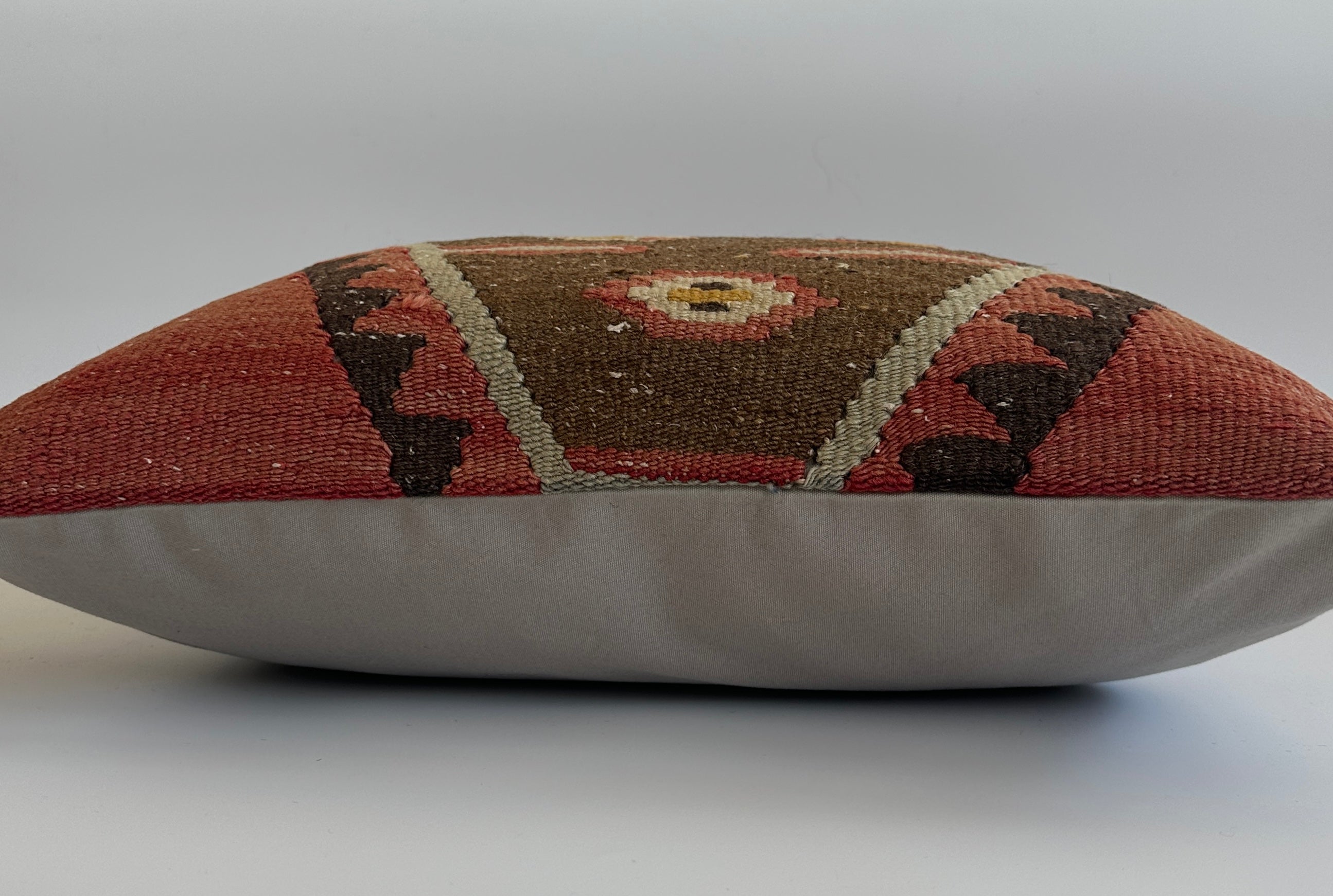 Handmade Multicolour Turkish Rug Cushion Cover 20''x20'' / 50x50 CM