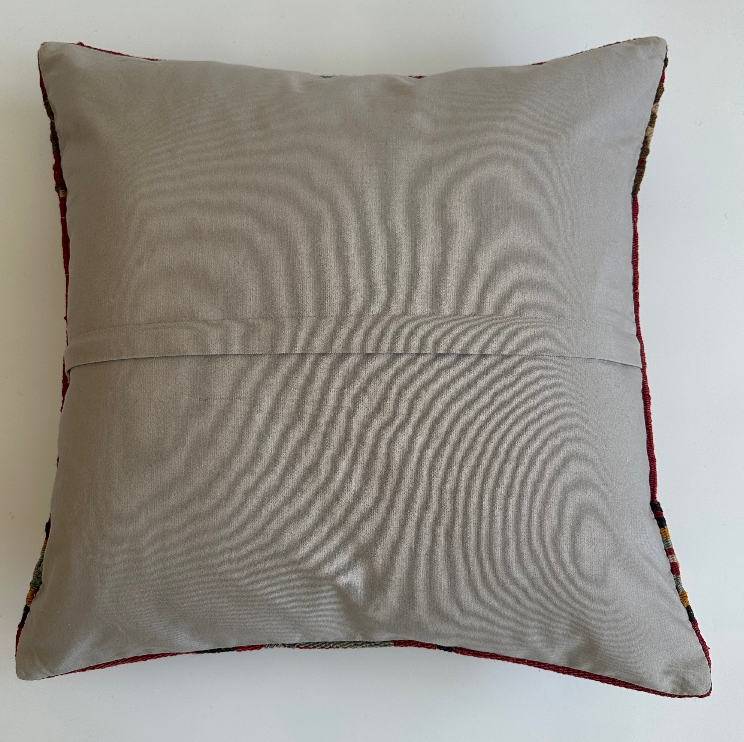 Handmade Multicolour Turkish Rug Cushion Cover 20''x20'' / 50x50 CM