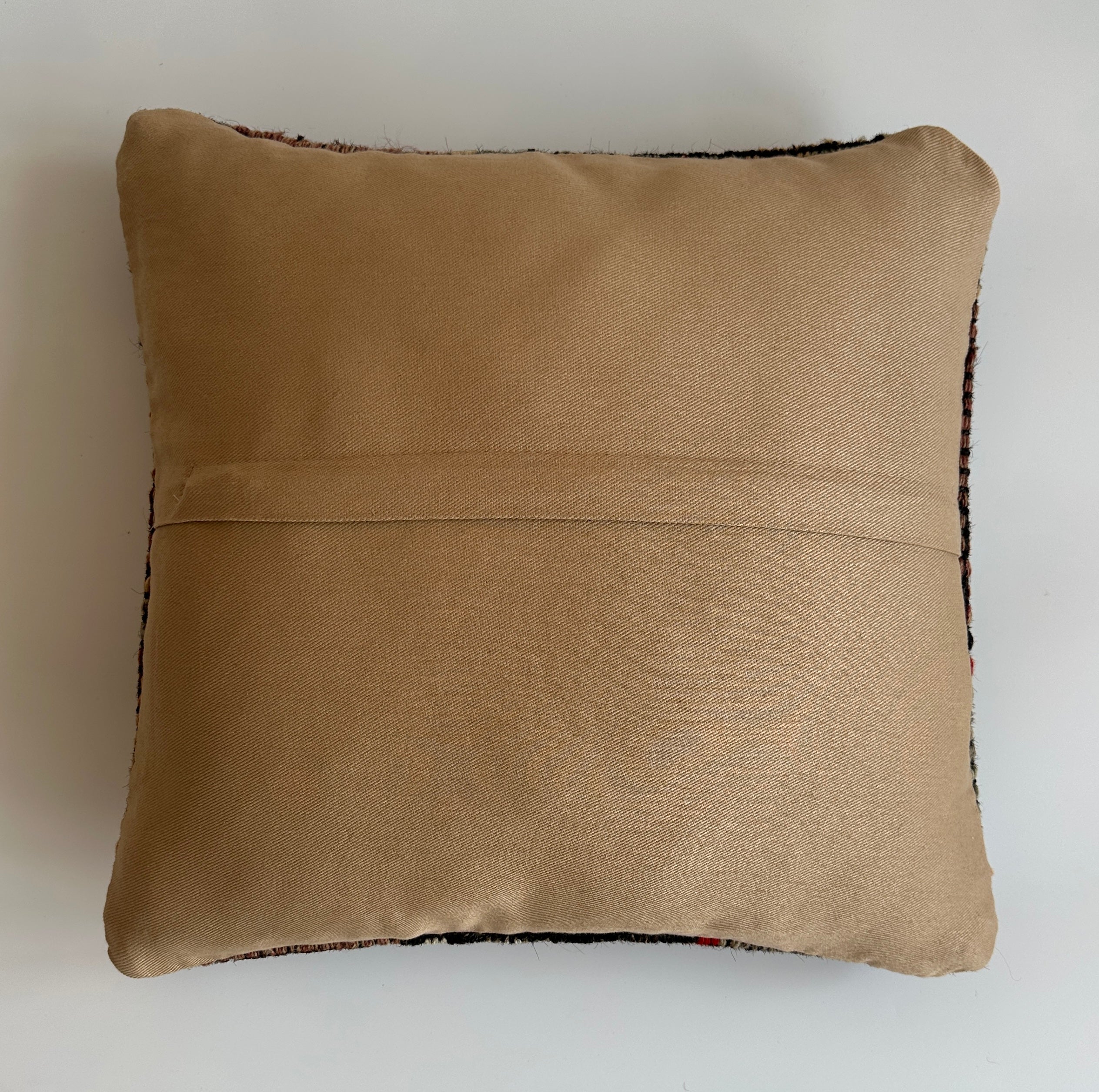 Handmade Multicoloured Turkish Cushion Cover 16''x16'' / 40x39 CM