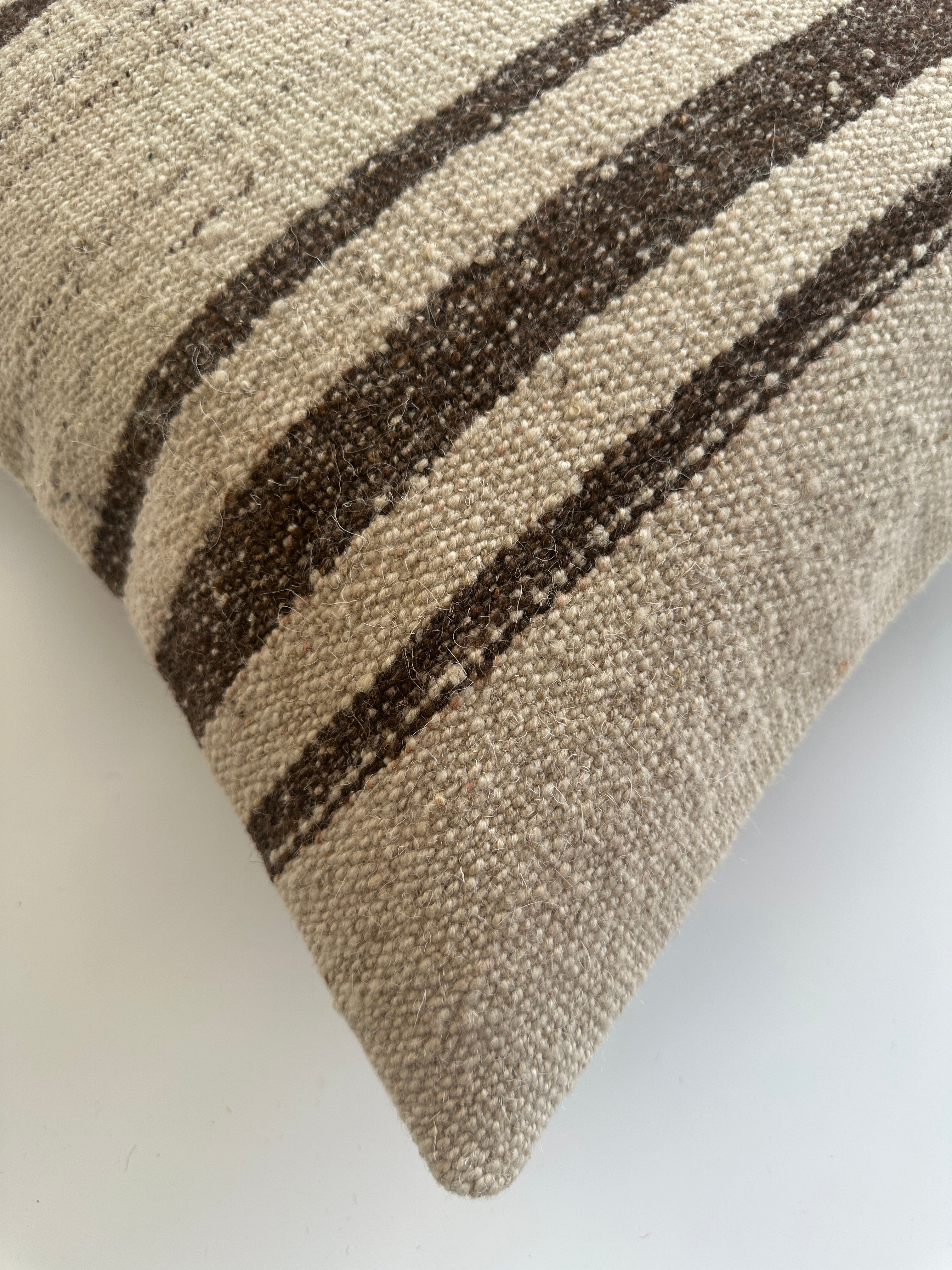 Handmade Multicolour Turkish Rug Cushion Cover 18''x18'' / 45x44 CM