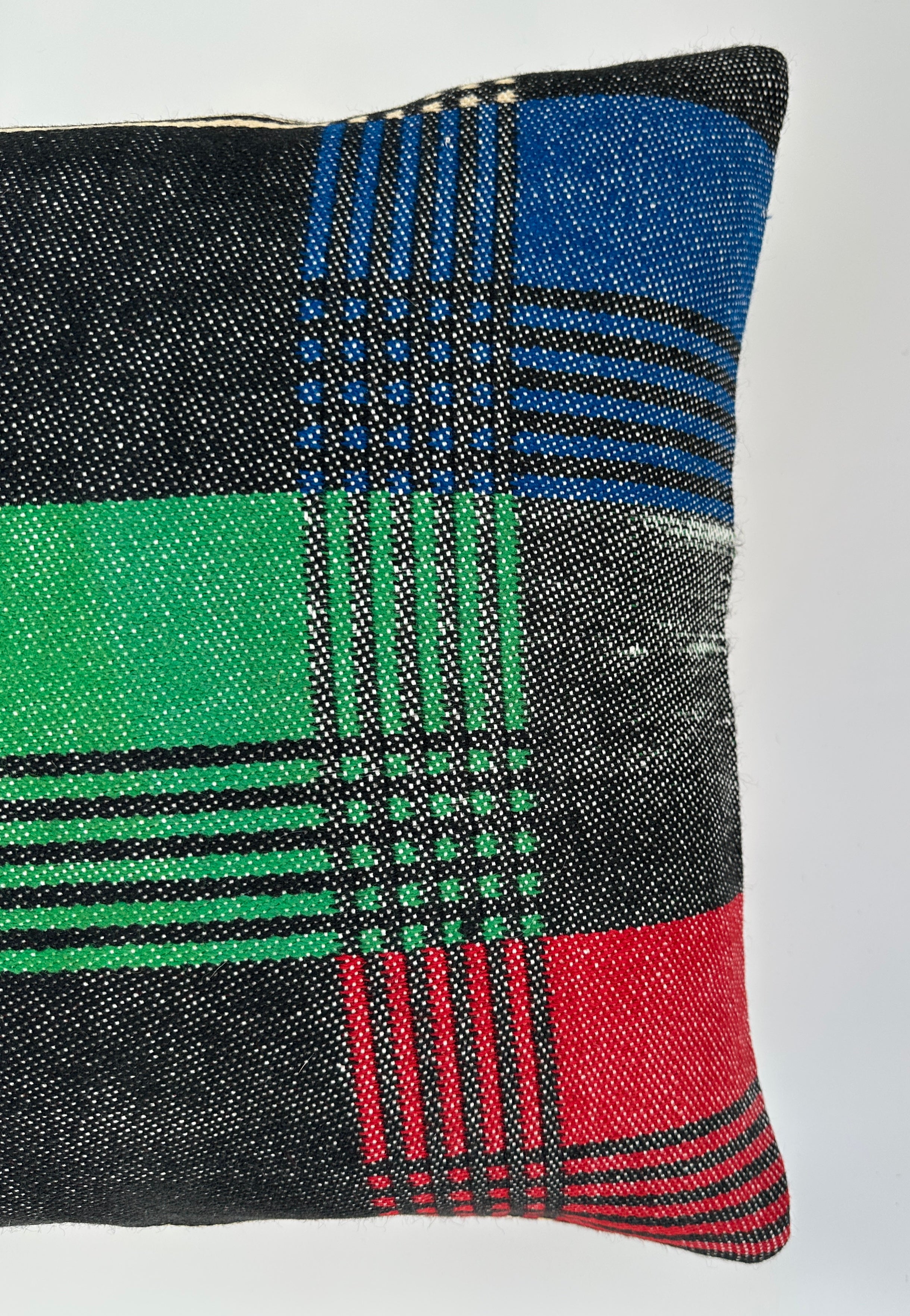 Handmade Multicoloured Cushion Cover 16''x16'' / 40x40 CM