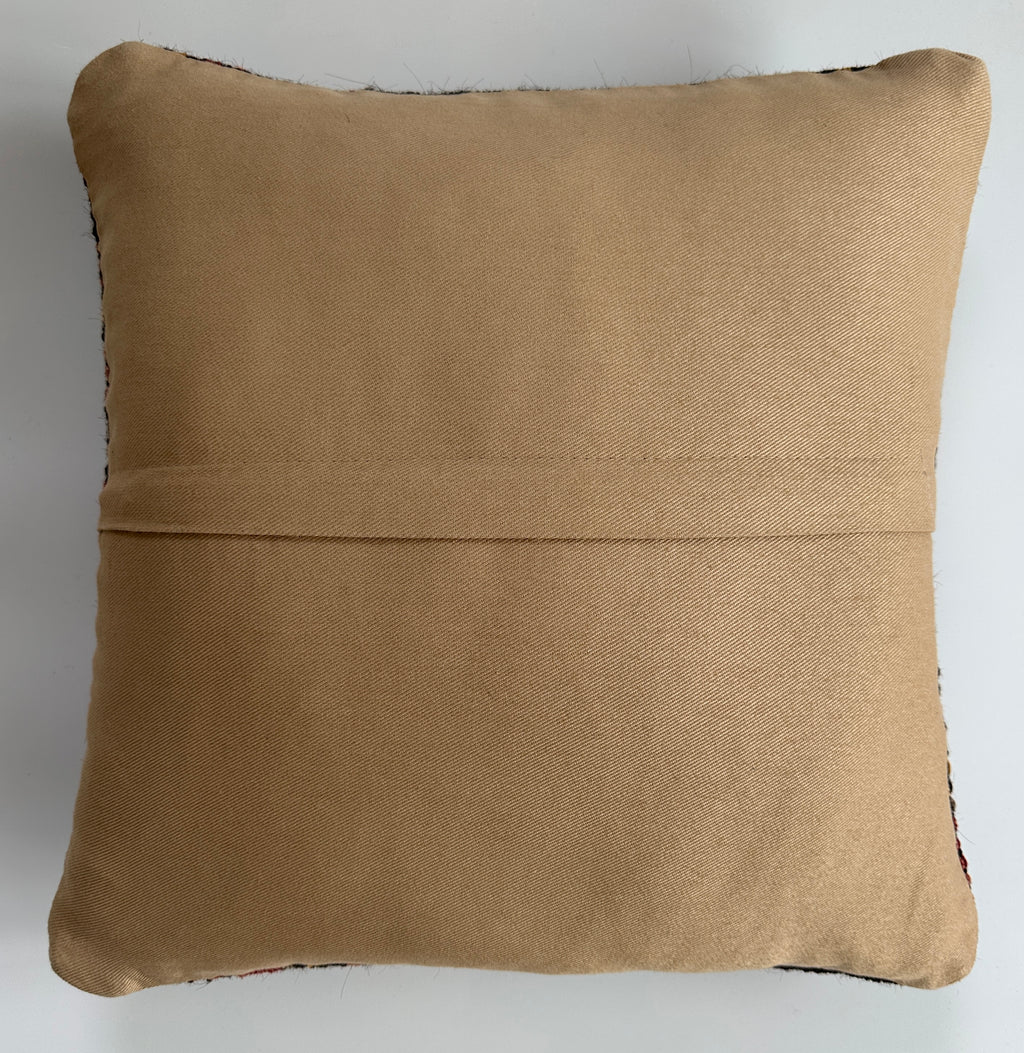 Handmade Multicoloured Cushion Cover 16''x16'' / 41x41 CM