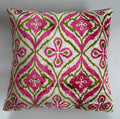Pink Silk Velvet Cushion Cover 20''x20'' / 50x50 CM