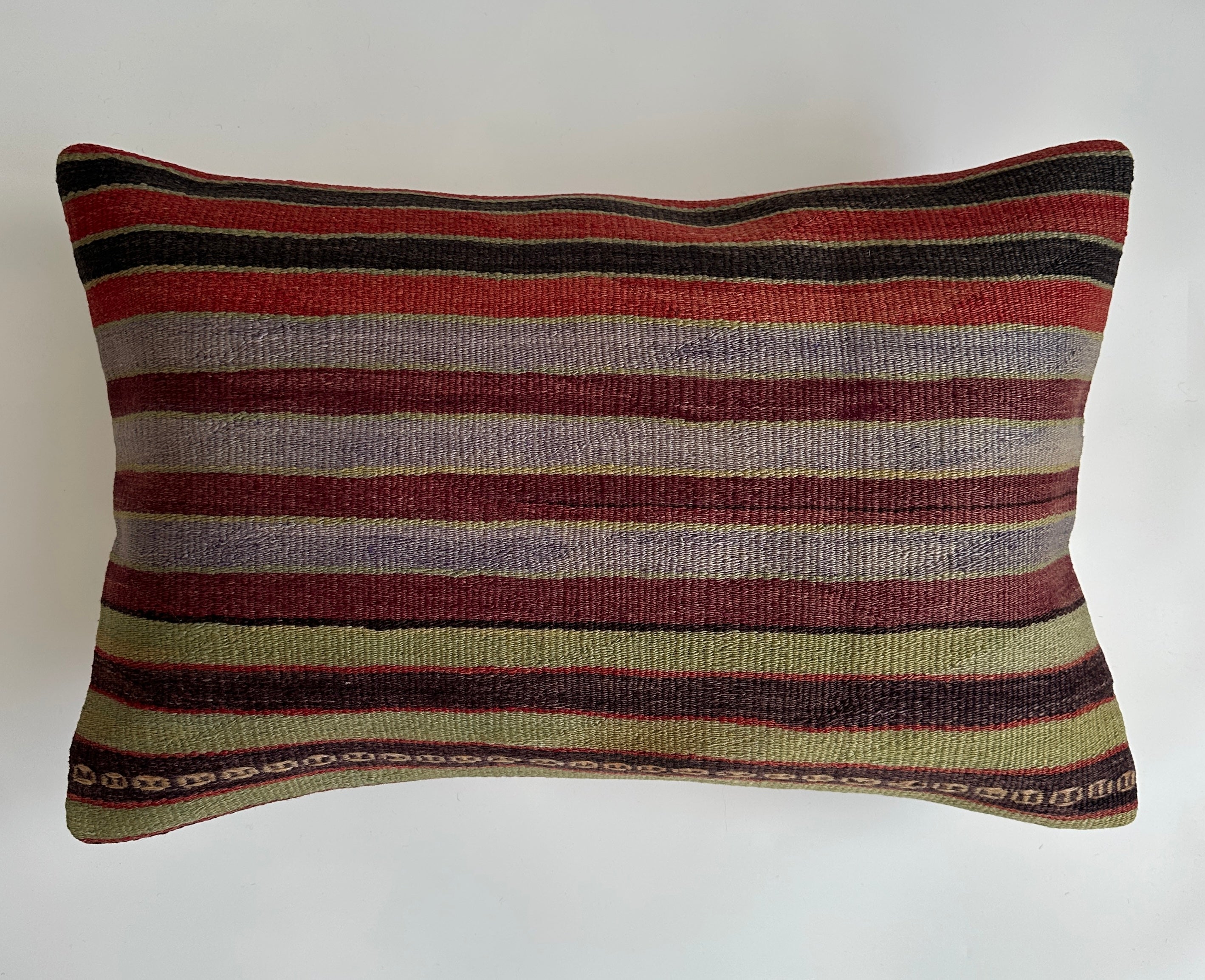 Multicolour Turkish Rug Cushion Cover 24''x16'' / 60x40 CM