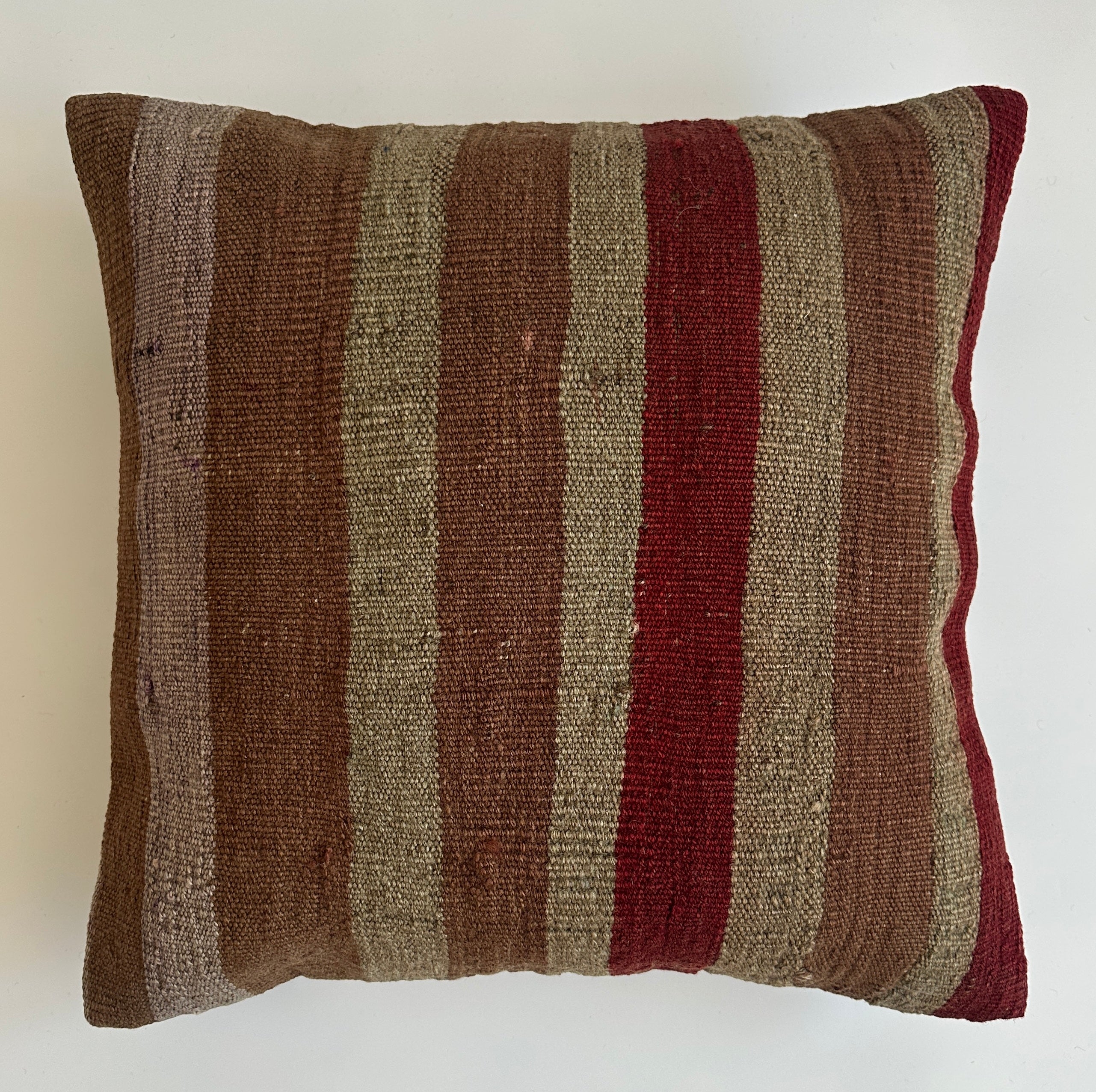 Handmade Multicolour Turkish Rug Cushion Cover 20''x20'' / 50x50 CM