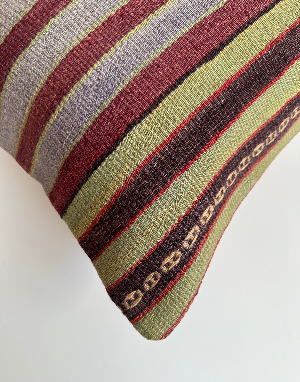 Multicolour Turkish Rug Cushion Cover 24''x16'' / 60x40 CM