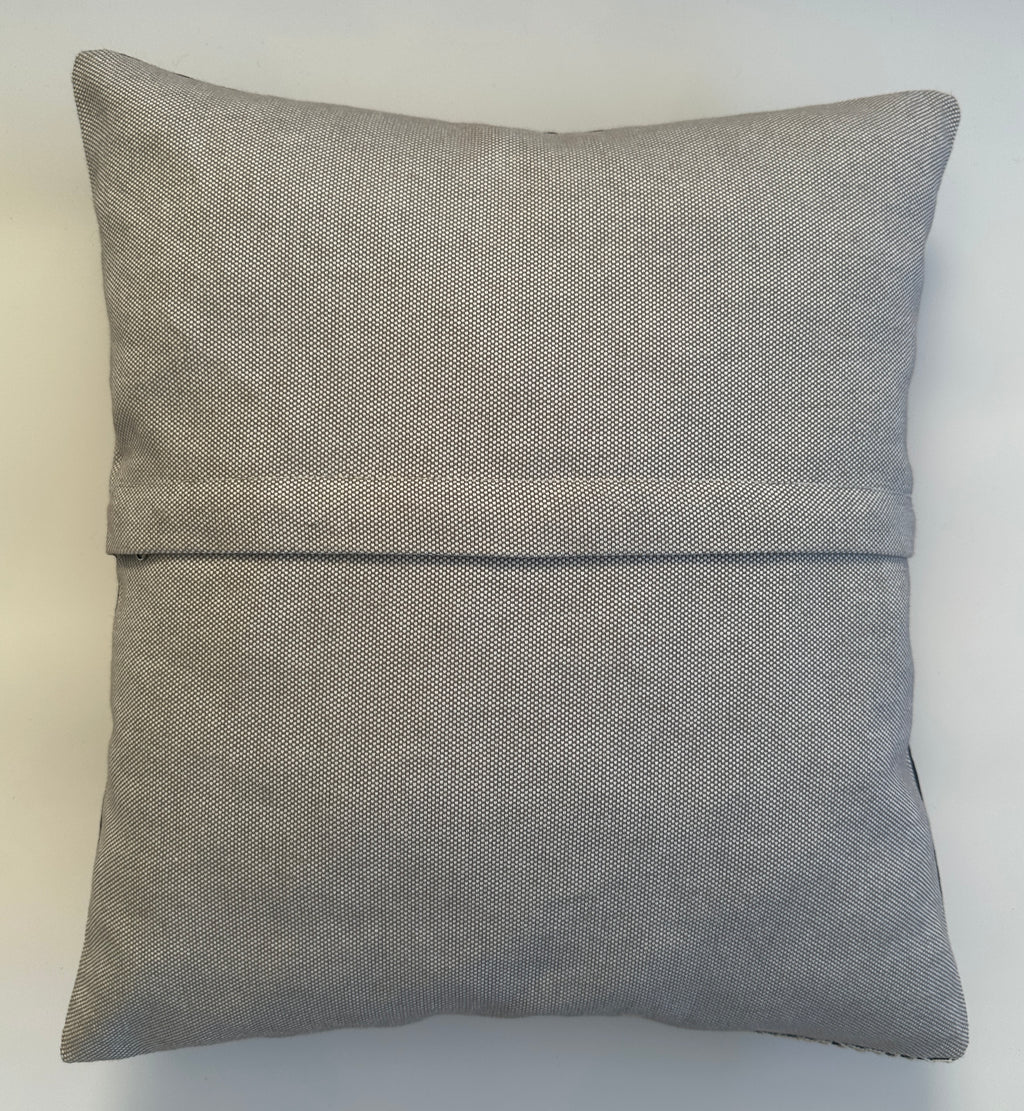 Handmade Floral Embroidered Suzani Style Cushion Cover 16''x16'' / 39x36 CM