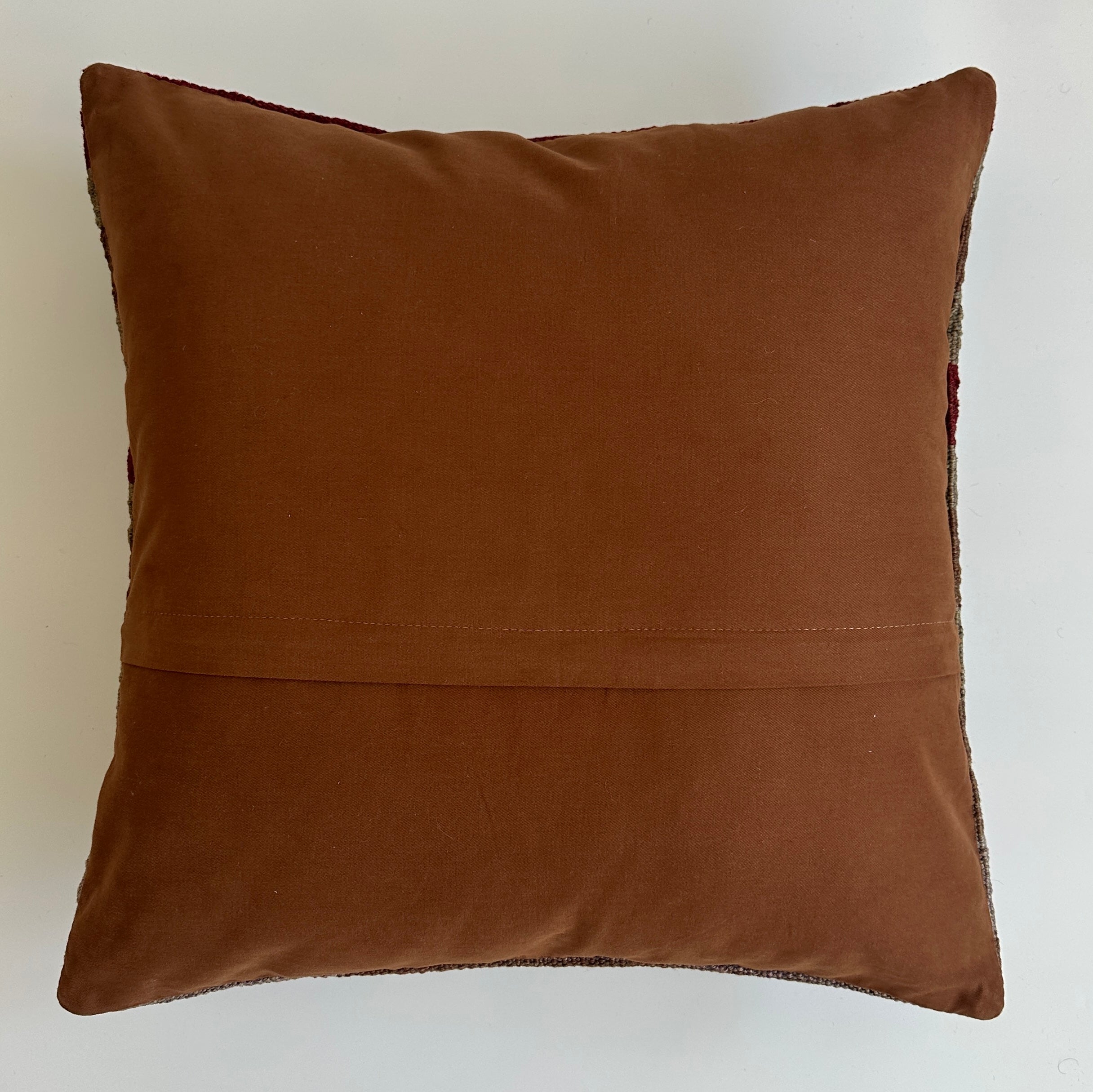 Handmade Multicolour Turkish Rug Cushion Cover 20''x20'' / 50x50 CM