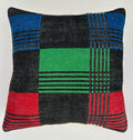 Handmade Multicoloured Cushion Cover 16''x16'' / 40x40 CM