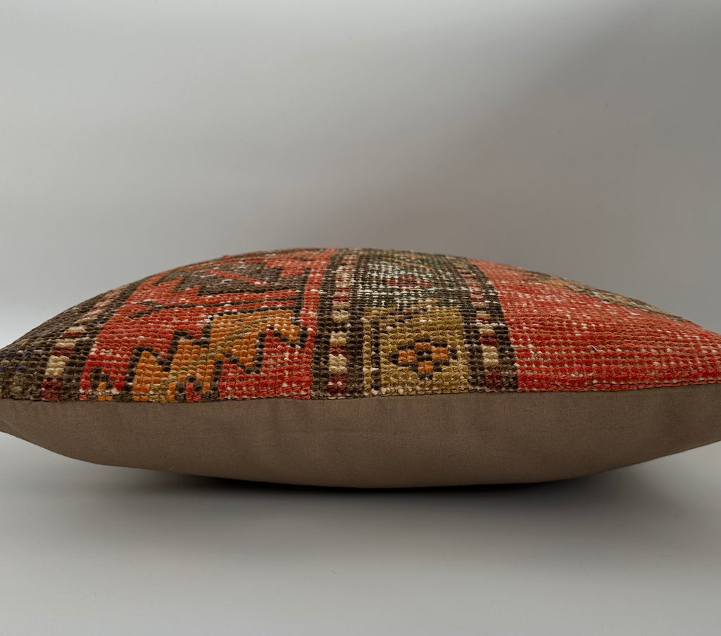 Tribal Carpet Cushion Cover 16''x16'' / 40x40 CM