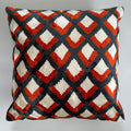 Aztec Diamond Velvet Cushion Cover 20''x20'' / 50x50 CM