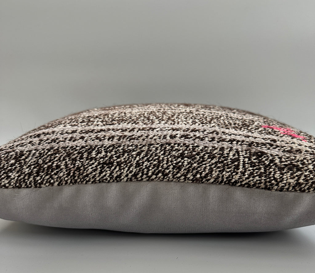 Handmade Turkish Rug Cushion Cover 16''x16'' / 40x40 CM