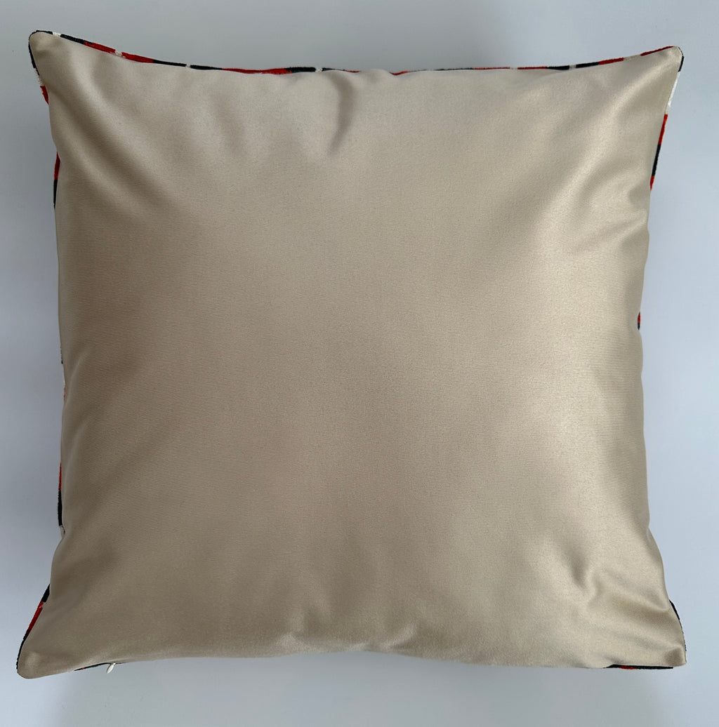 Aztec Diamond Velvet Cushion Cover 20''x20'' / 50x50 CM