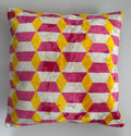 Abstract Silk Velvet Cushion Cover 16''x16'' / 40x40 CM
