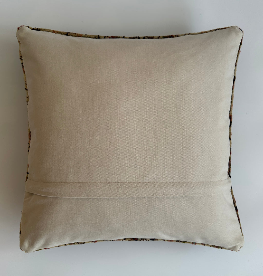 Handmade Carpet Cushion Cover 16''x16'' / 41x41 CM