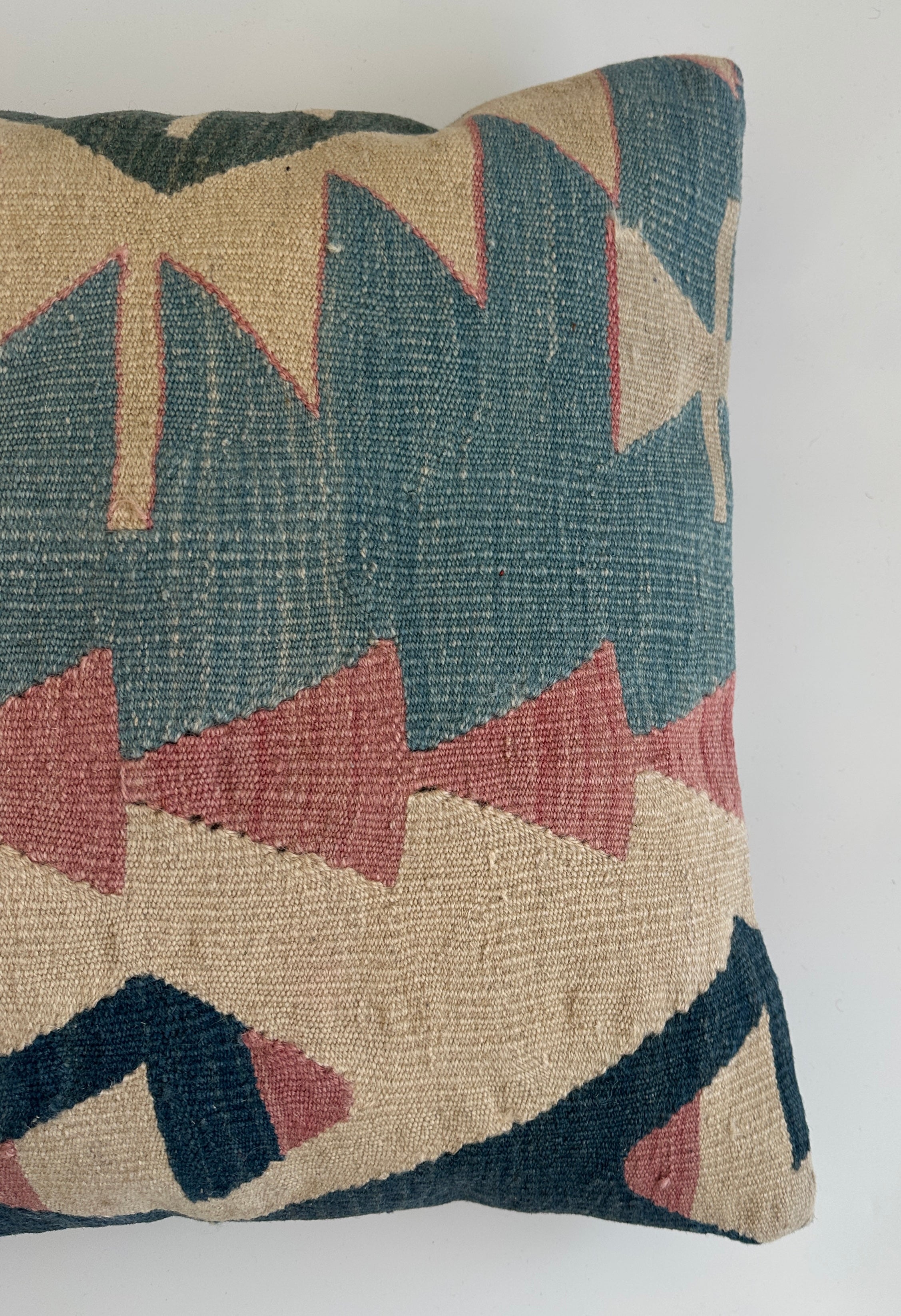 Handmade Multicolour Turkish Rug Cushion Cover 20''x20'' / 50x50 CM