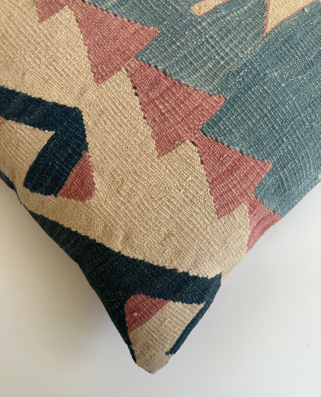 Handmade Multicolour Turkish Rug Cushion Cover 20''x20'' / 50x50 CM