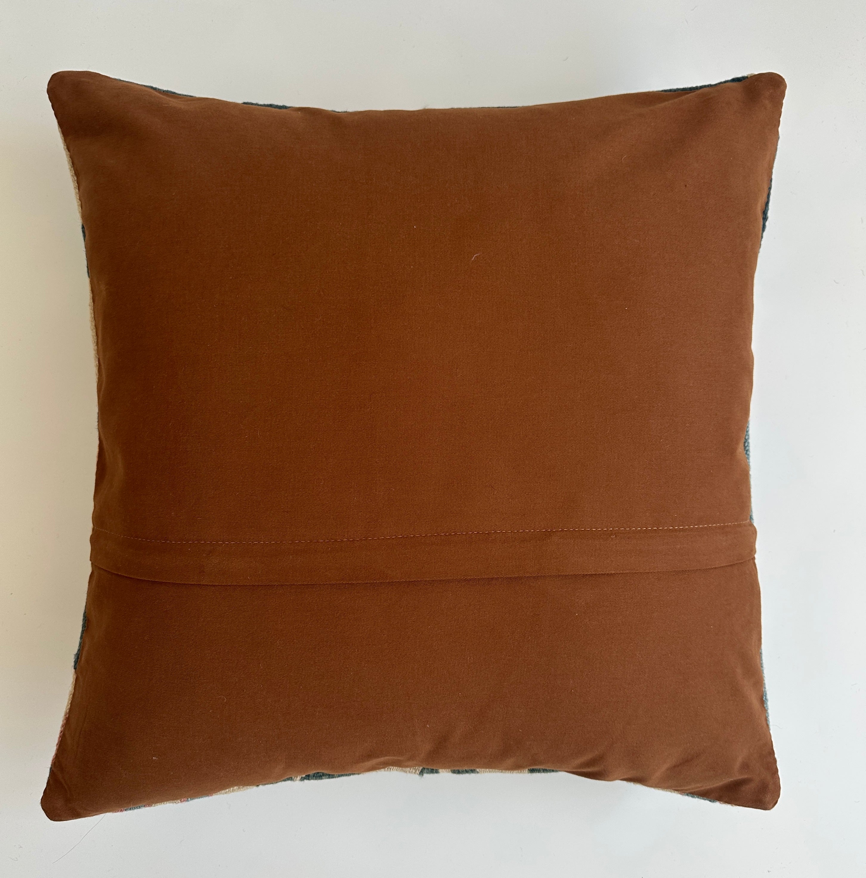 Handmade Multicolour Turkish Rug Cushion Cover 20''x20'' / 50x50 CM