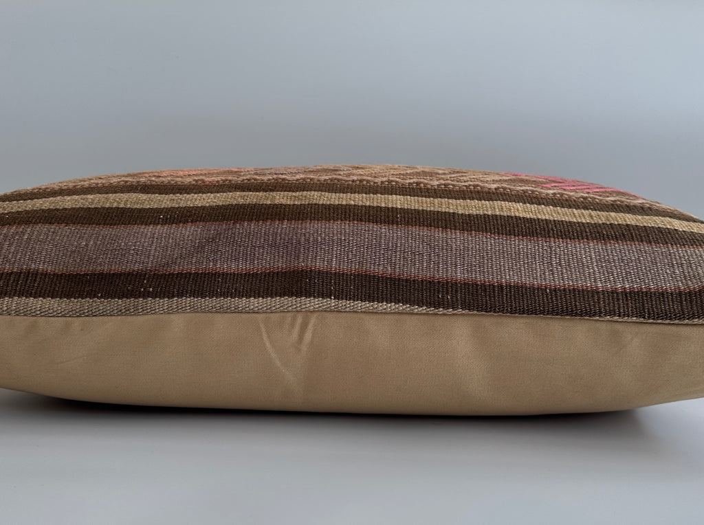 Multicolour Turkish Rug Cushion Cover 24''x16'' / 60x40 CM