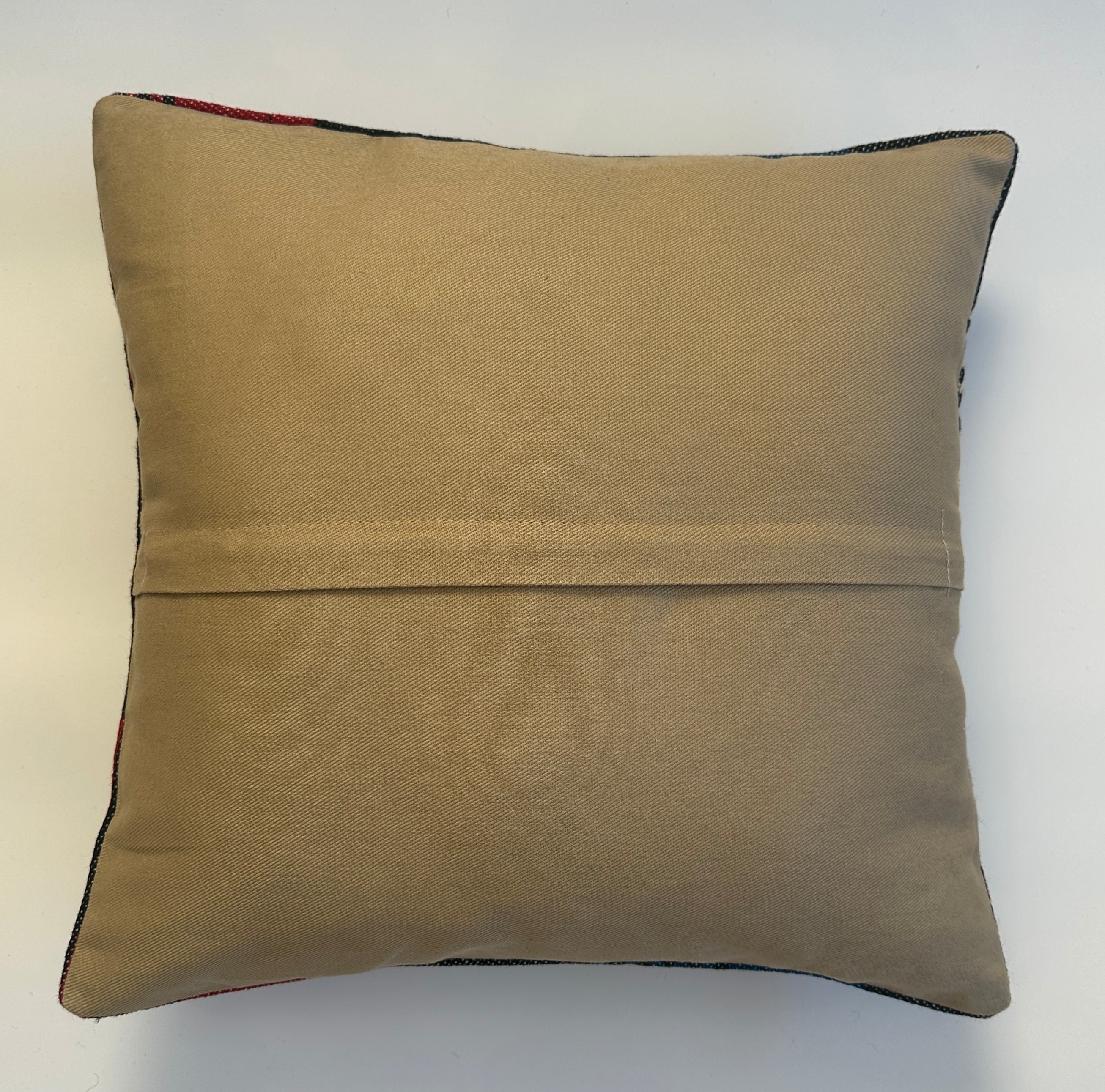 Handmade Multicoloured Cushion Cover 16''x16'' / 40x40 CM