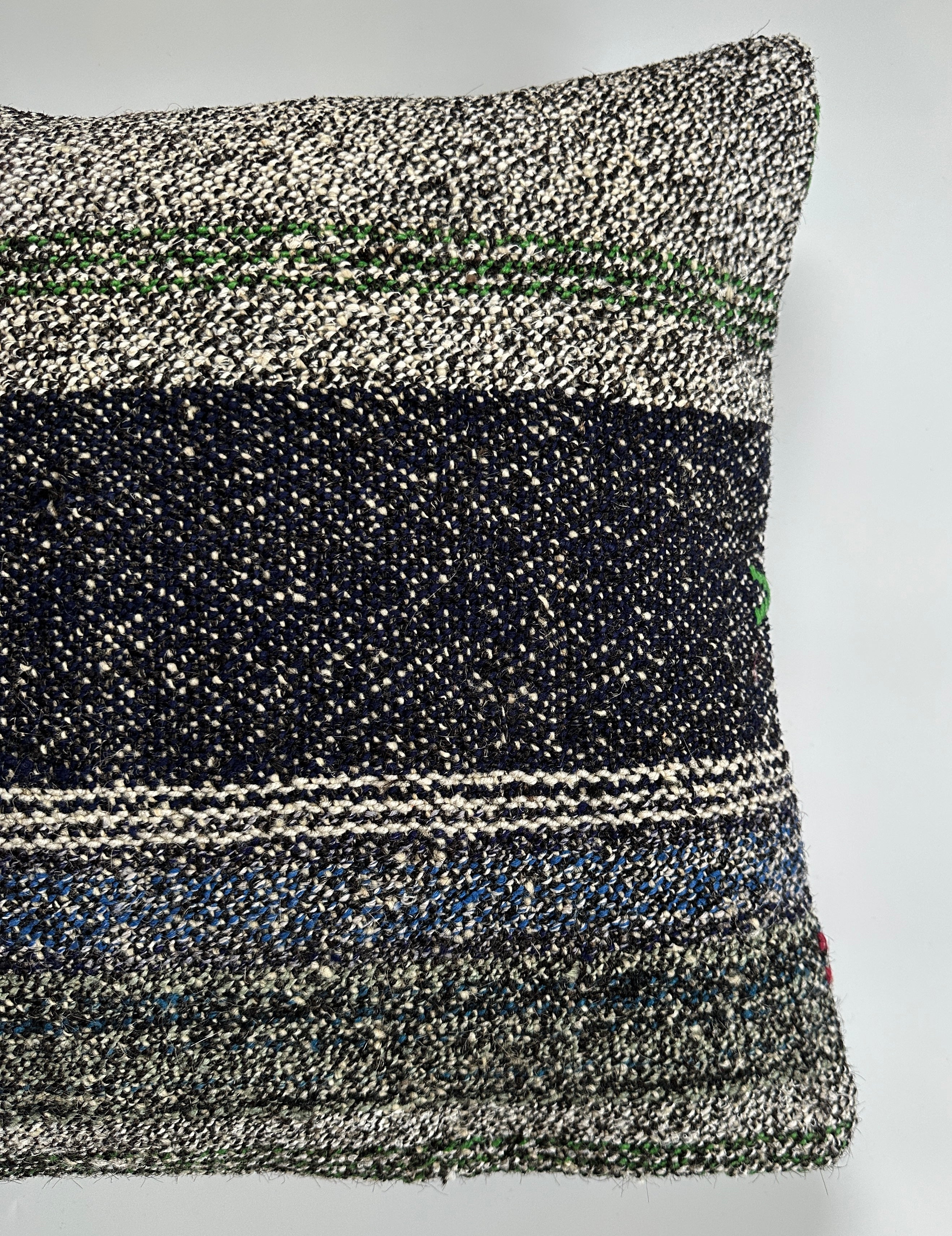 Handmade Turkish Cushion Cover 16''x16'' / 42x41 CM