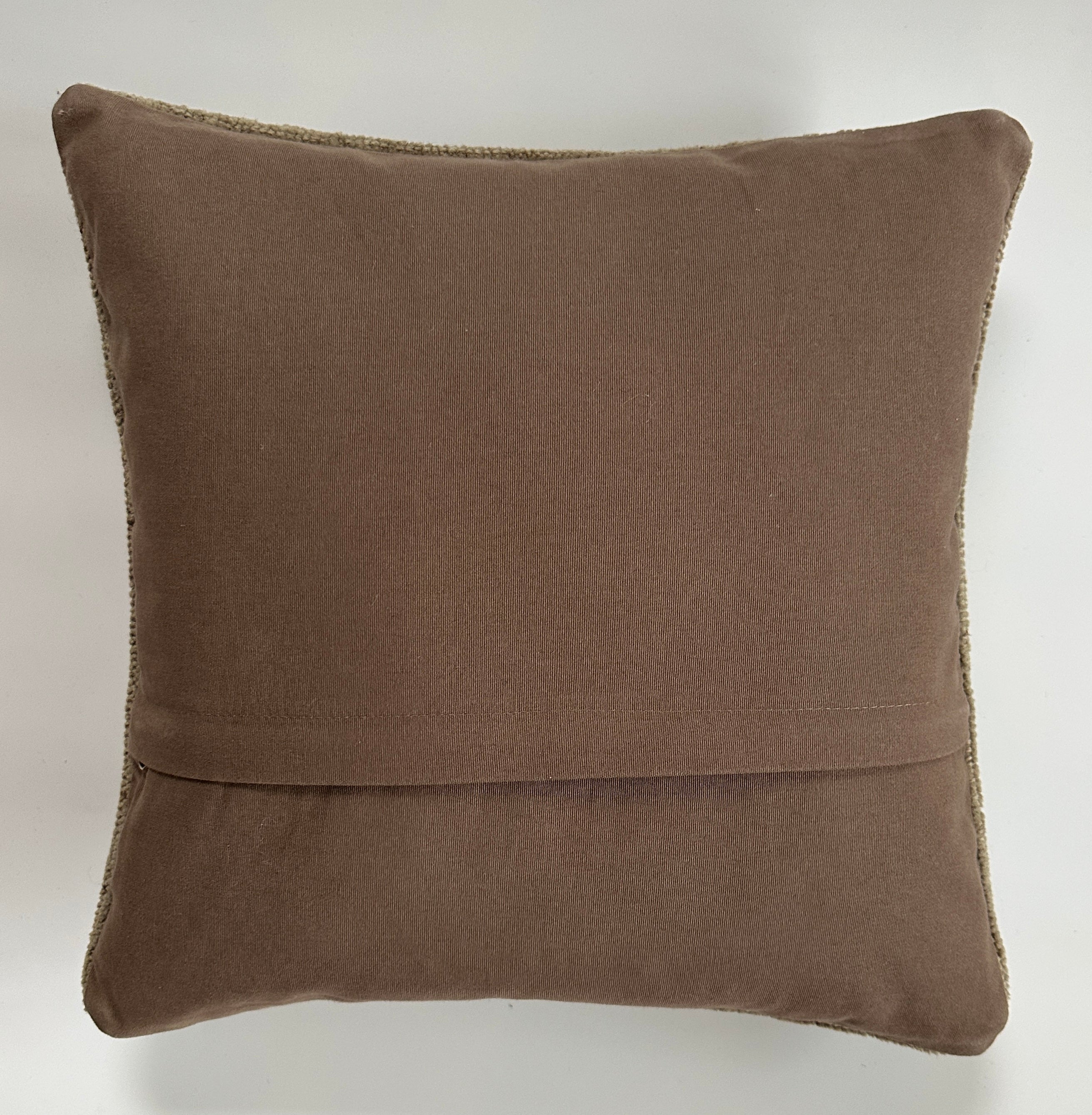 Handmade Turkish Cushion Cover 16''x16'' / 41x41 CM