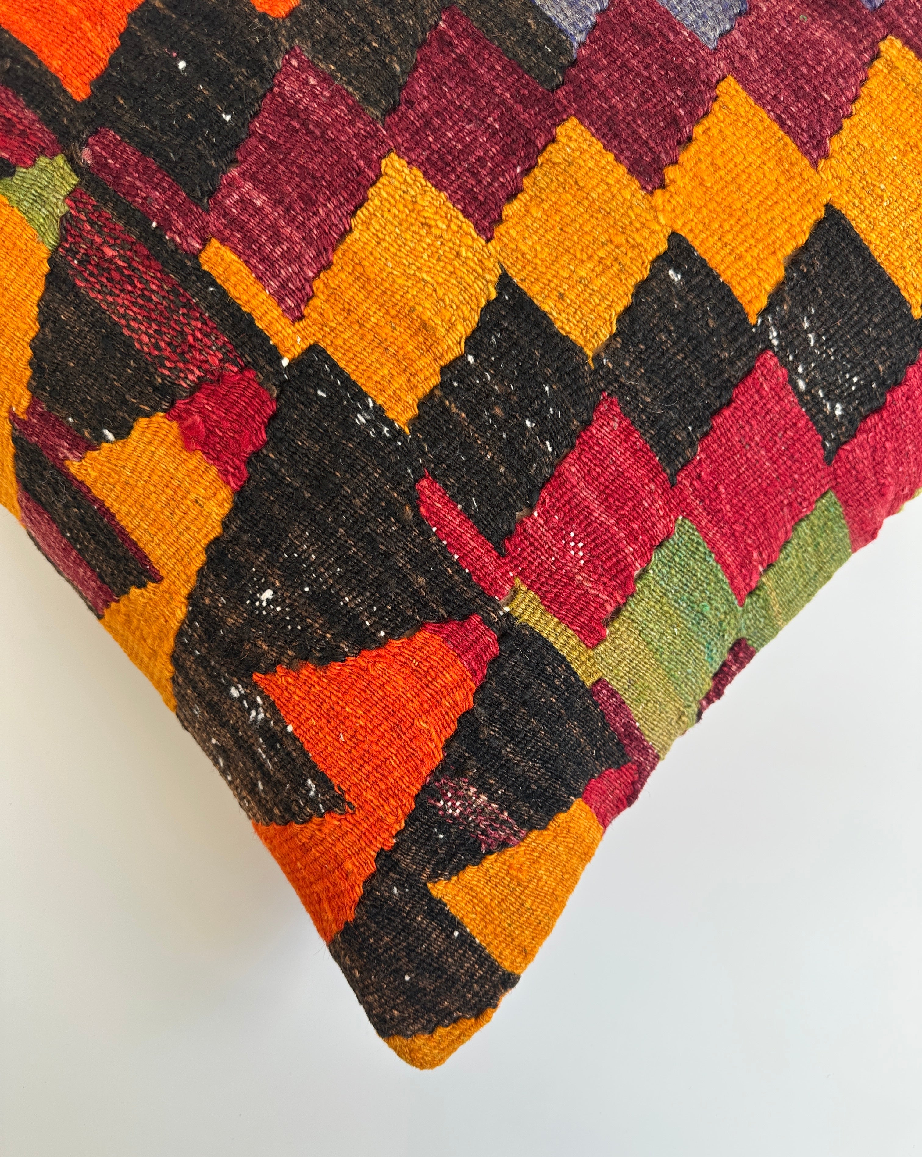 Multicolour Turkish Cushion Cover 24''x24'' / 60x60 CM