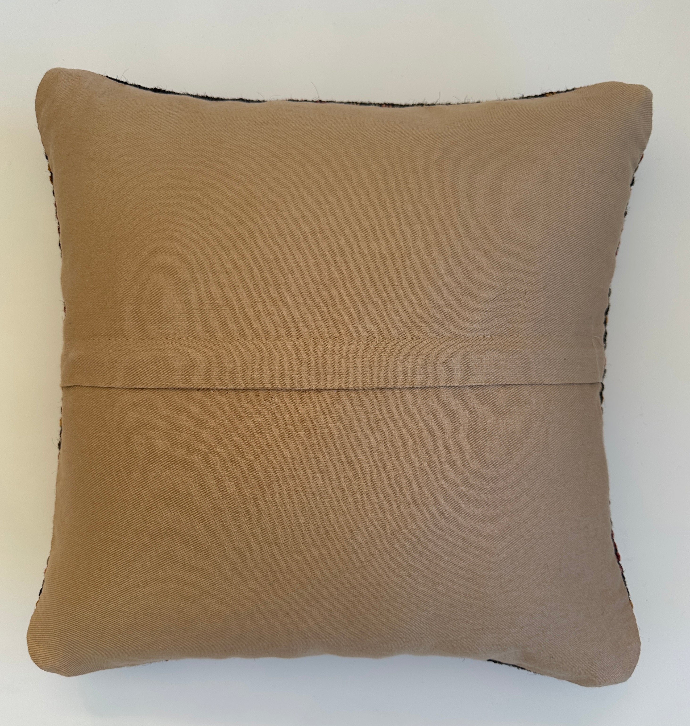 Handmade Multicoloured Turkish Cushion Cover 16''x16'' / 41x41 CM