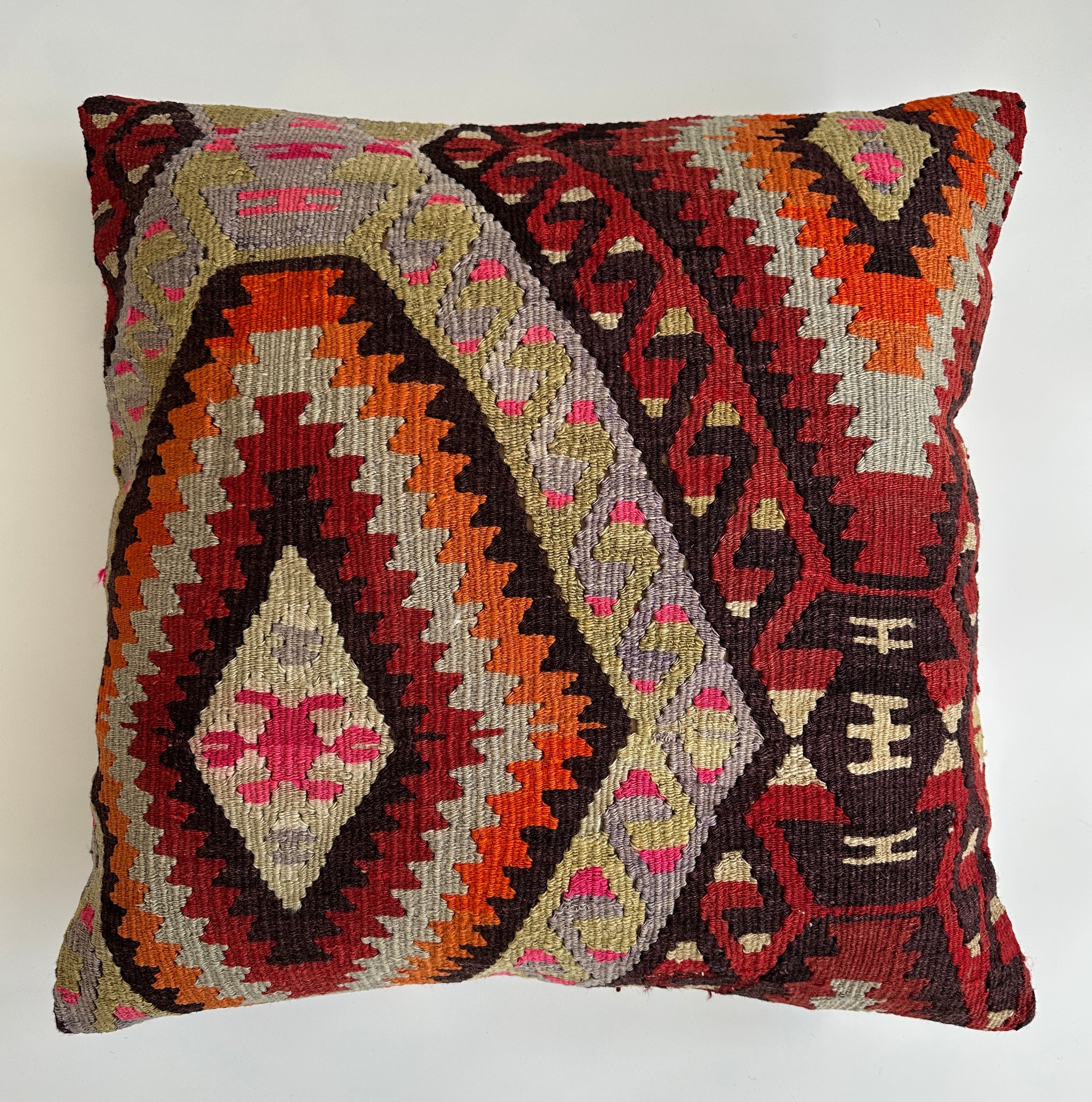 Multicolour Turkish Cushion Cover 24''x24'' / 60x60 CM