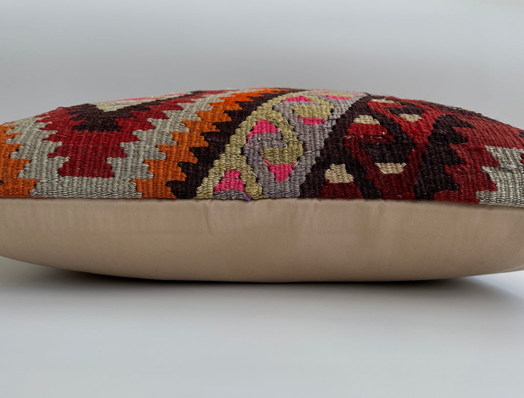 Multicolour Turkish Cushion Cover 24''x24'' / 60x60 CM