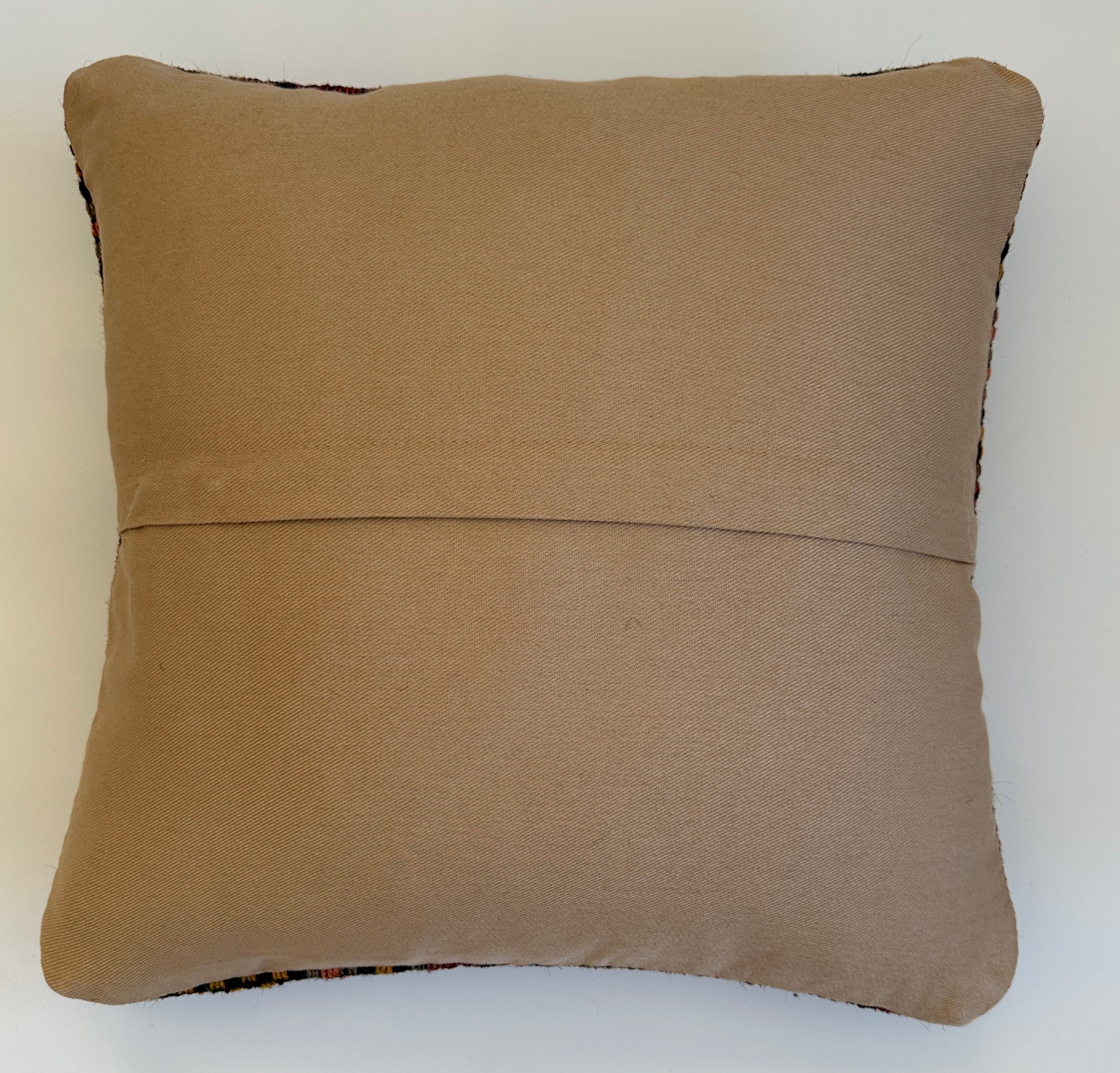 Handmade Multicoloured Turkish Cushion Cover 16''x16'' / 40x40 CM