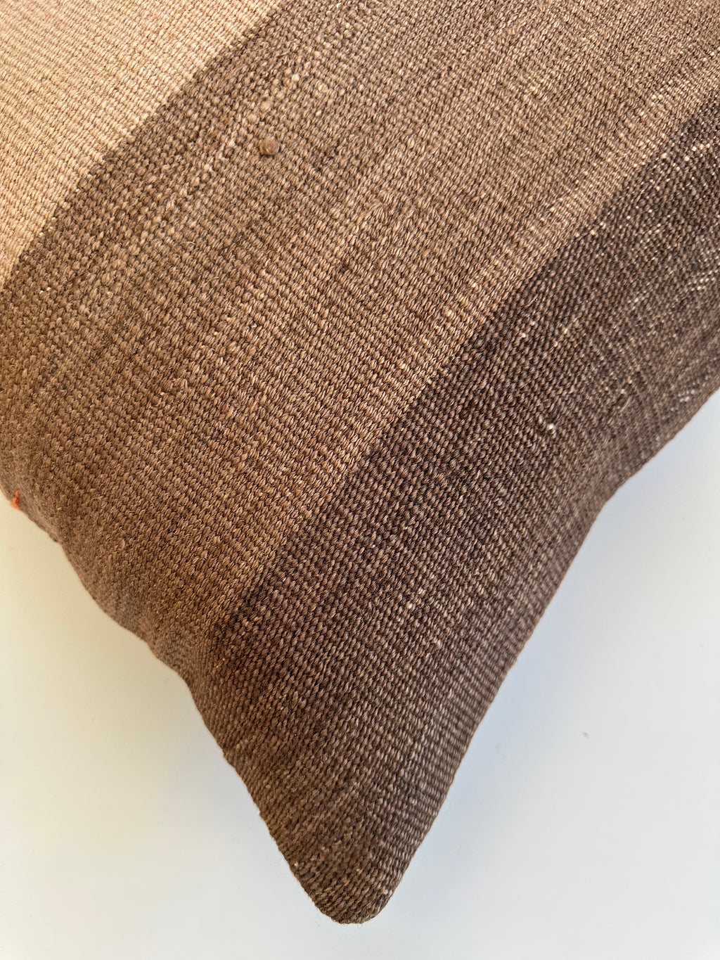 Handmade Striped Multicolour Turkish Cushion Cover 16''x16'' / 41x41 CM