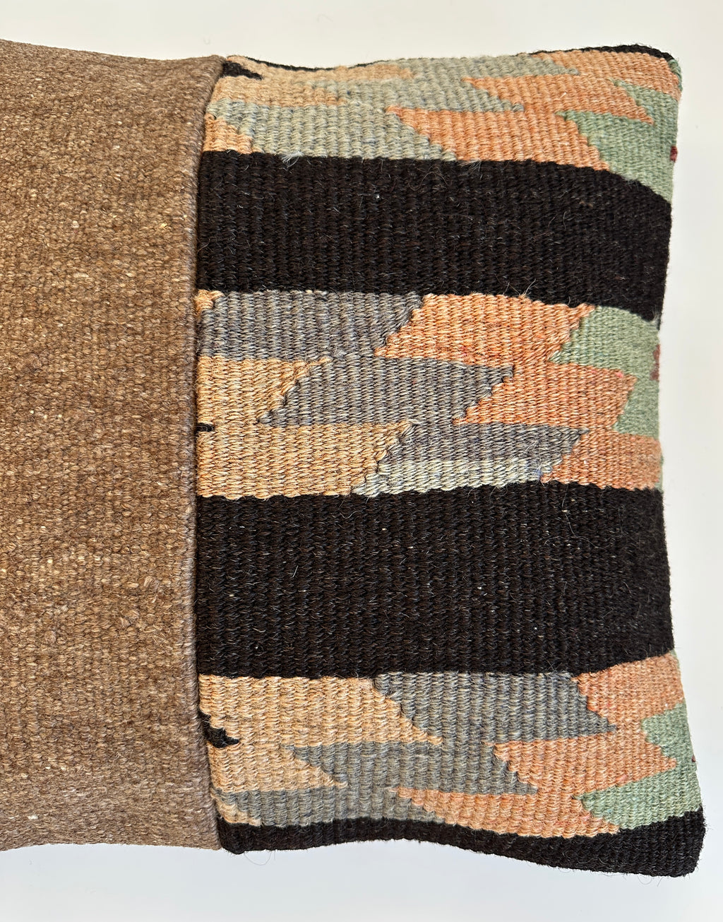 Handmade Multicoloured Turkish Cushion Cover 16''x16'' / 40x40 CM