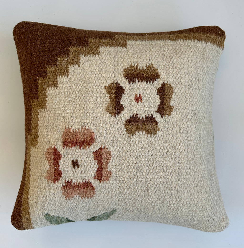 Handmade Turkish Cushion Cover  16''x16'' / 40x40 CM