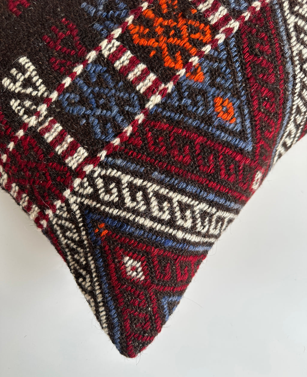 Multicolour Turkish Rug Cushion Cover 24''x16'' / 60x40 CM