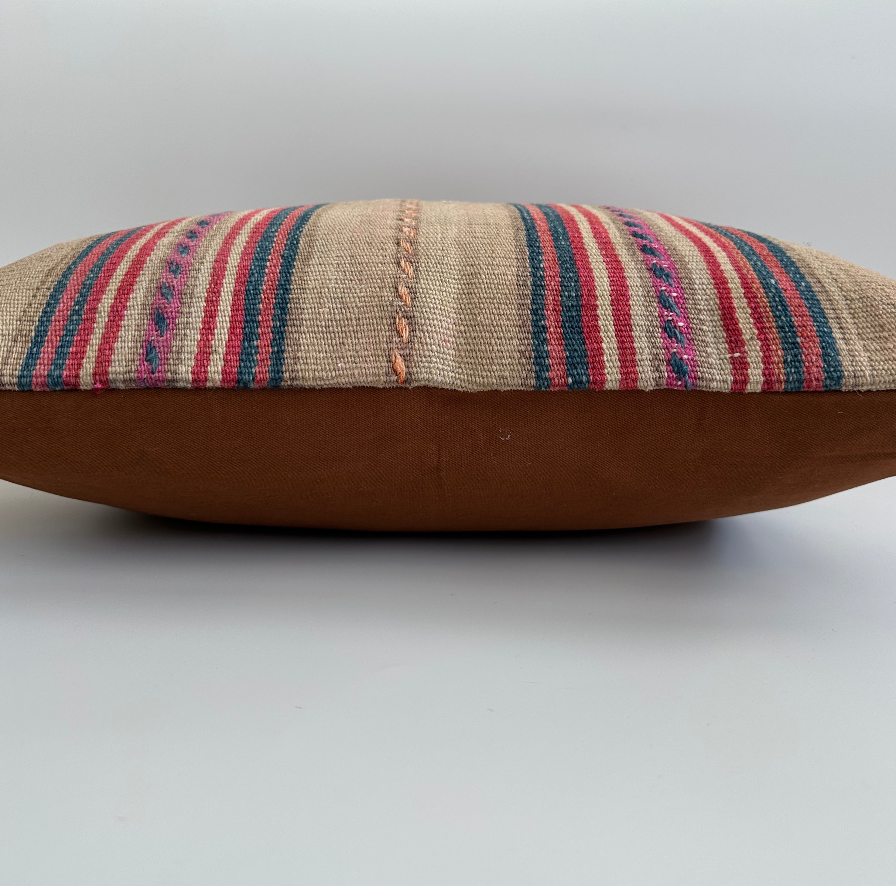 Handmade Multicolour Turkish Rug Cushion Cover 20''x20'' / 50x50 CM