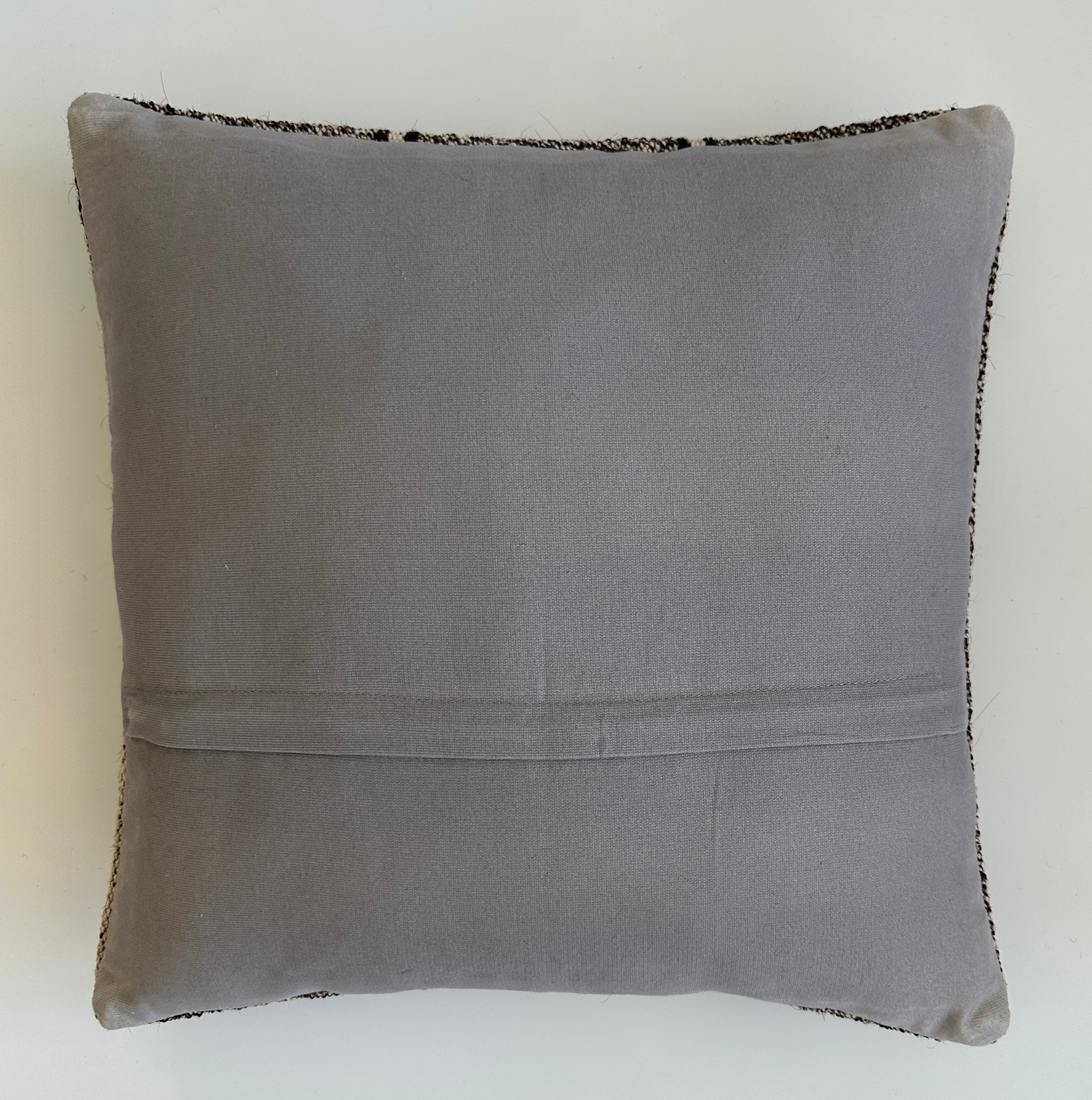 Dark Grey Turkish Cushion Cover 16''x16'' / 40x40 CM