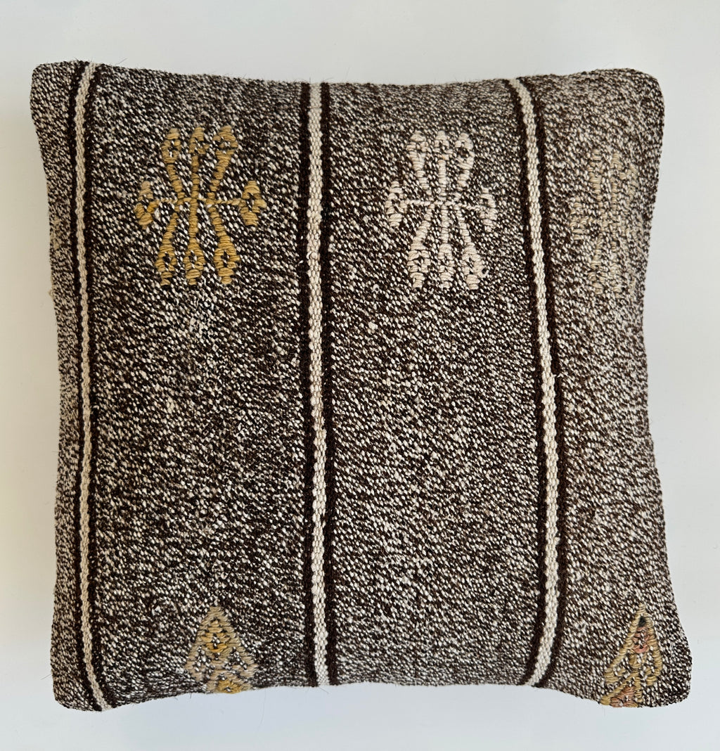 Handmade Turkish Cushion Cover 16''x16'' / 40x40 CM