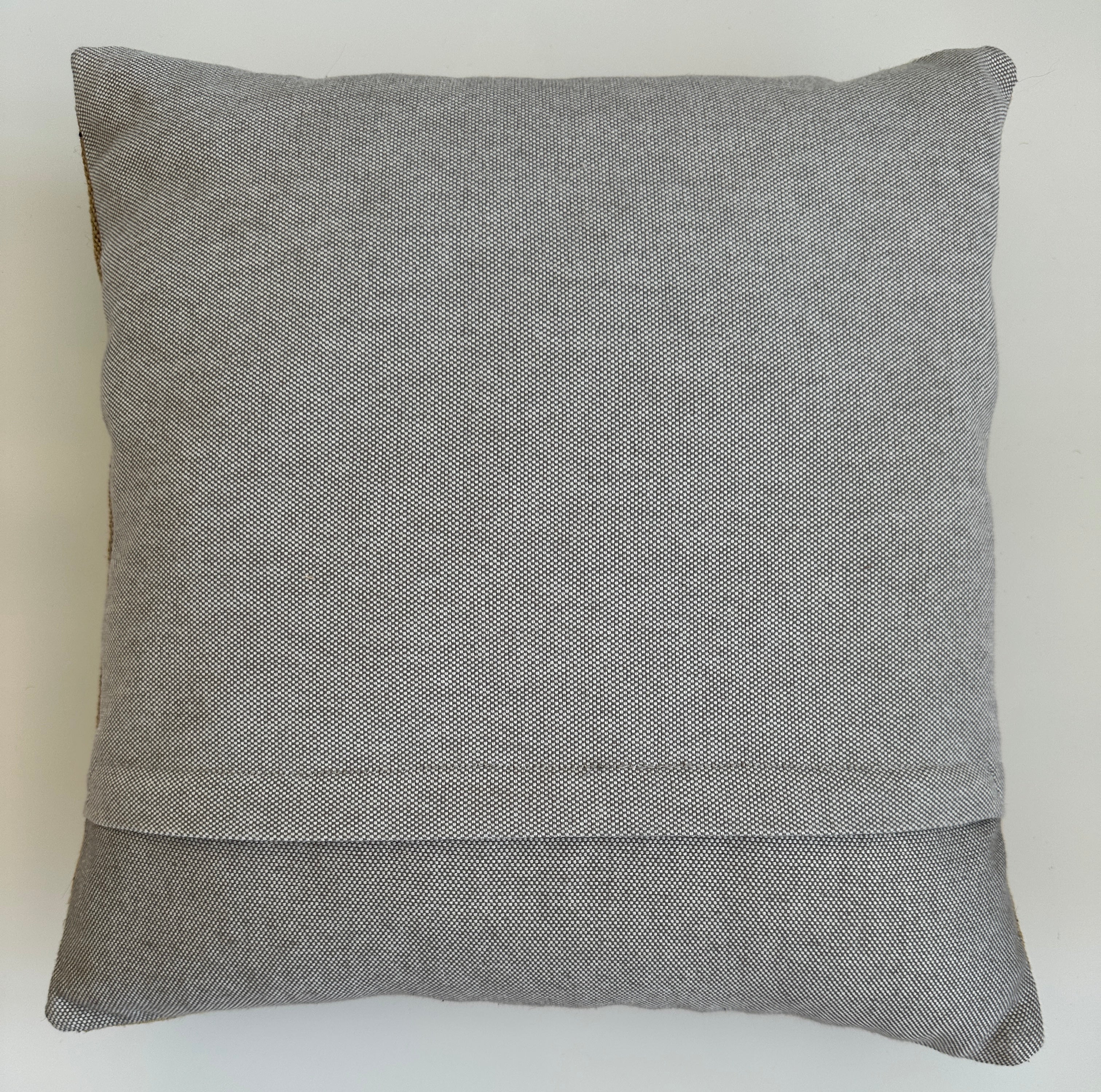 Handmade Turkish Cushion Cover 16''x16'' / 39x38 CM