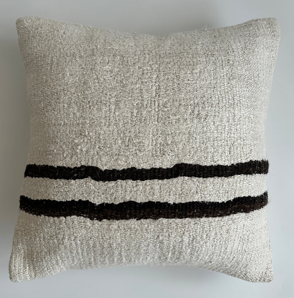 Handmade Multicolour Turkish Rug Cushion Cover 20''x20'' / 50x50 CM