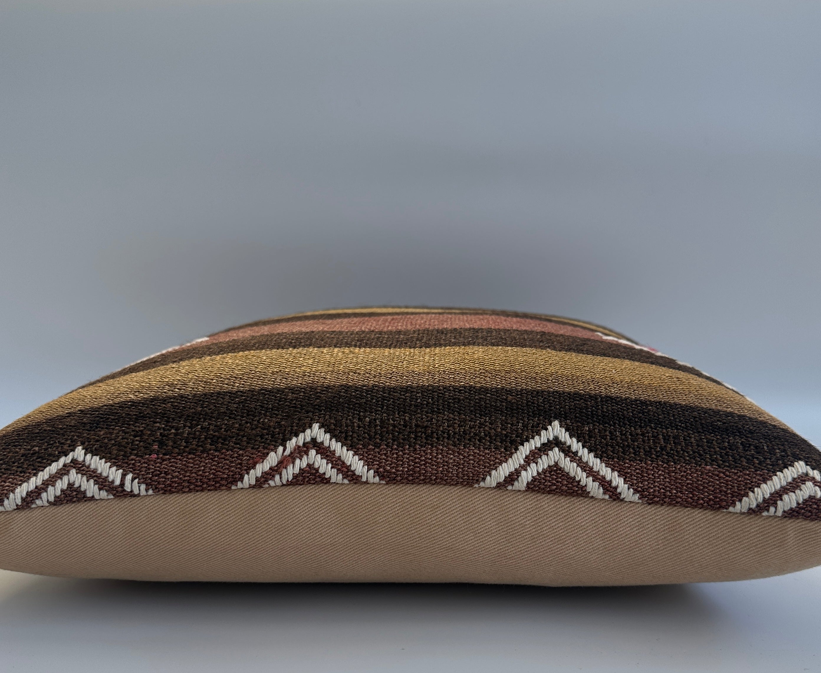 Handmade Multicoloured Cushion Cover 16''x16'' / 40x40 CM