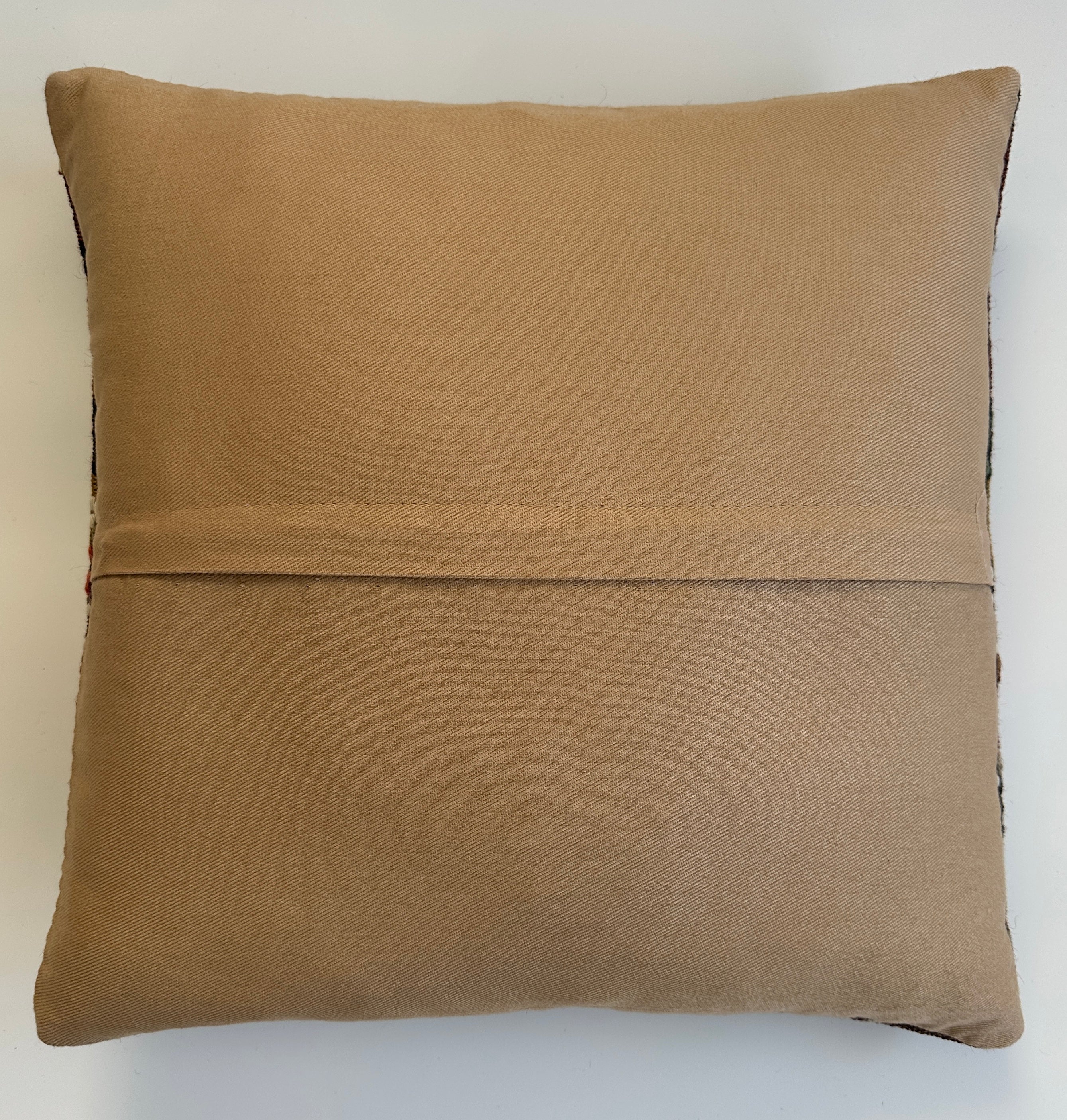 Handmade Multicoloured Cushion Cover 16''x16'' / 40x40 CM