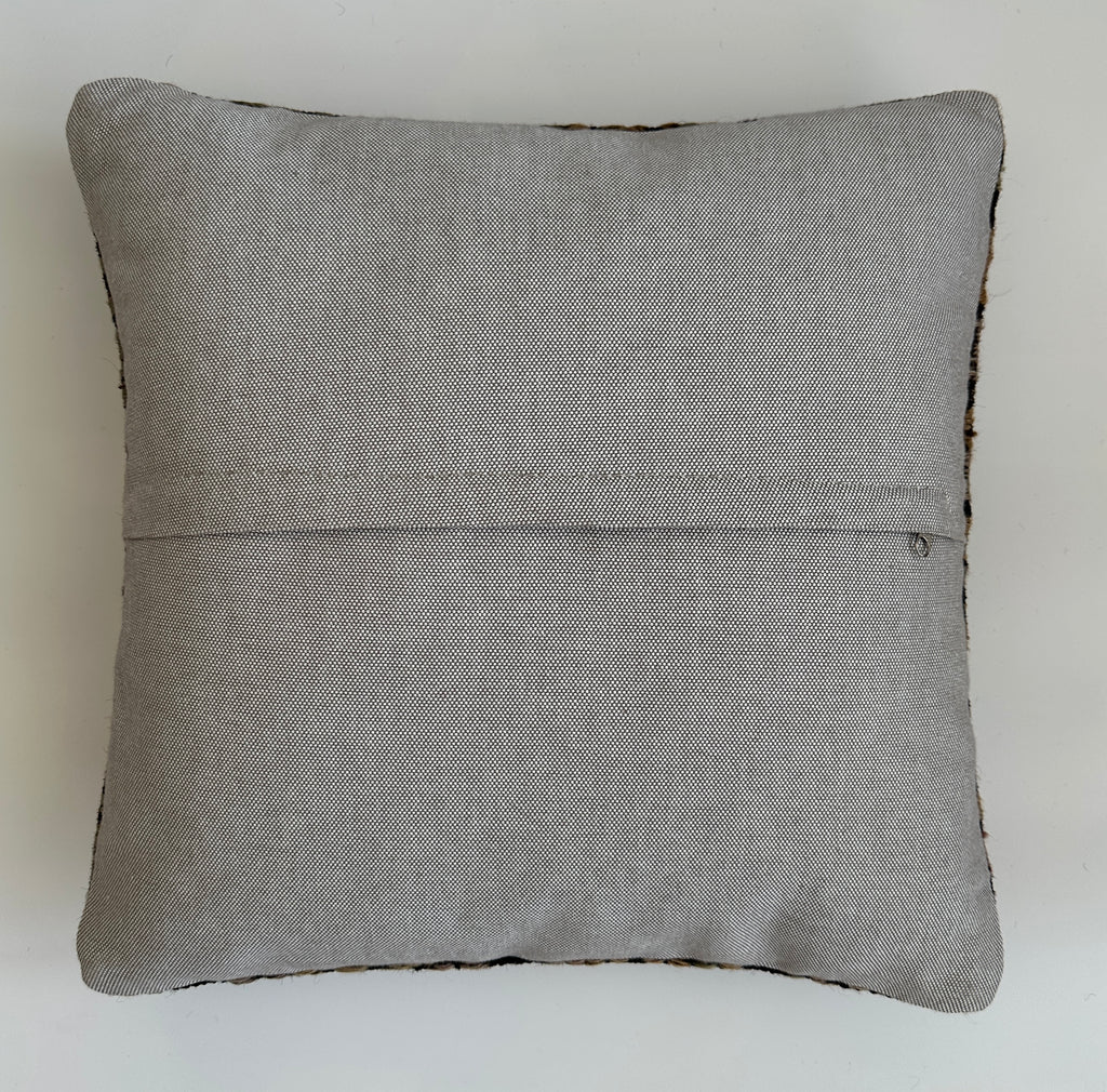 Handmade Multicoloured Turkish Cushion Cover 16''x16'' / 41X41 CM