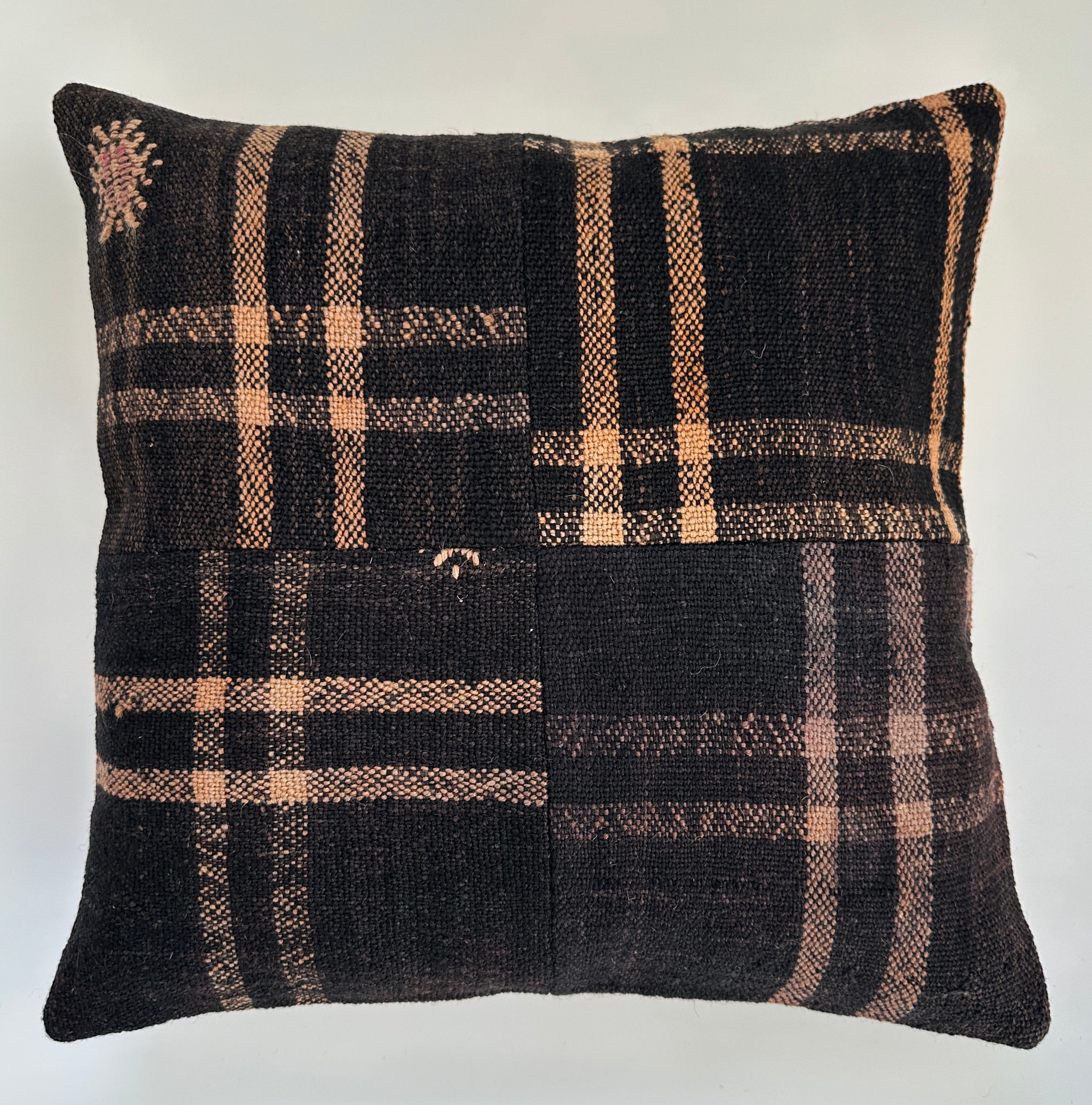 Handmade Turkish Cushion Cover 16''x16'' / 40X40 CM