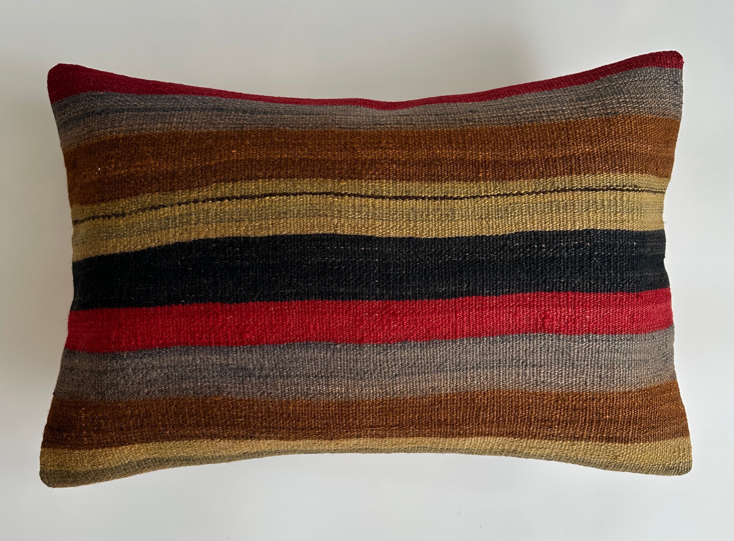 Multicolour Turkish Rug Cushion Cover 24''x16'' / 60x40 CM