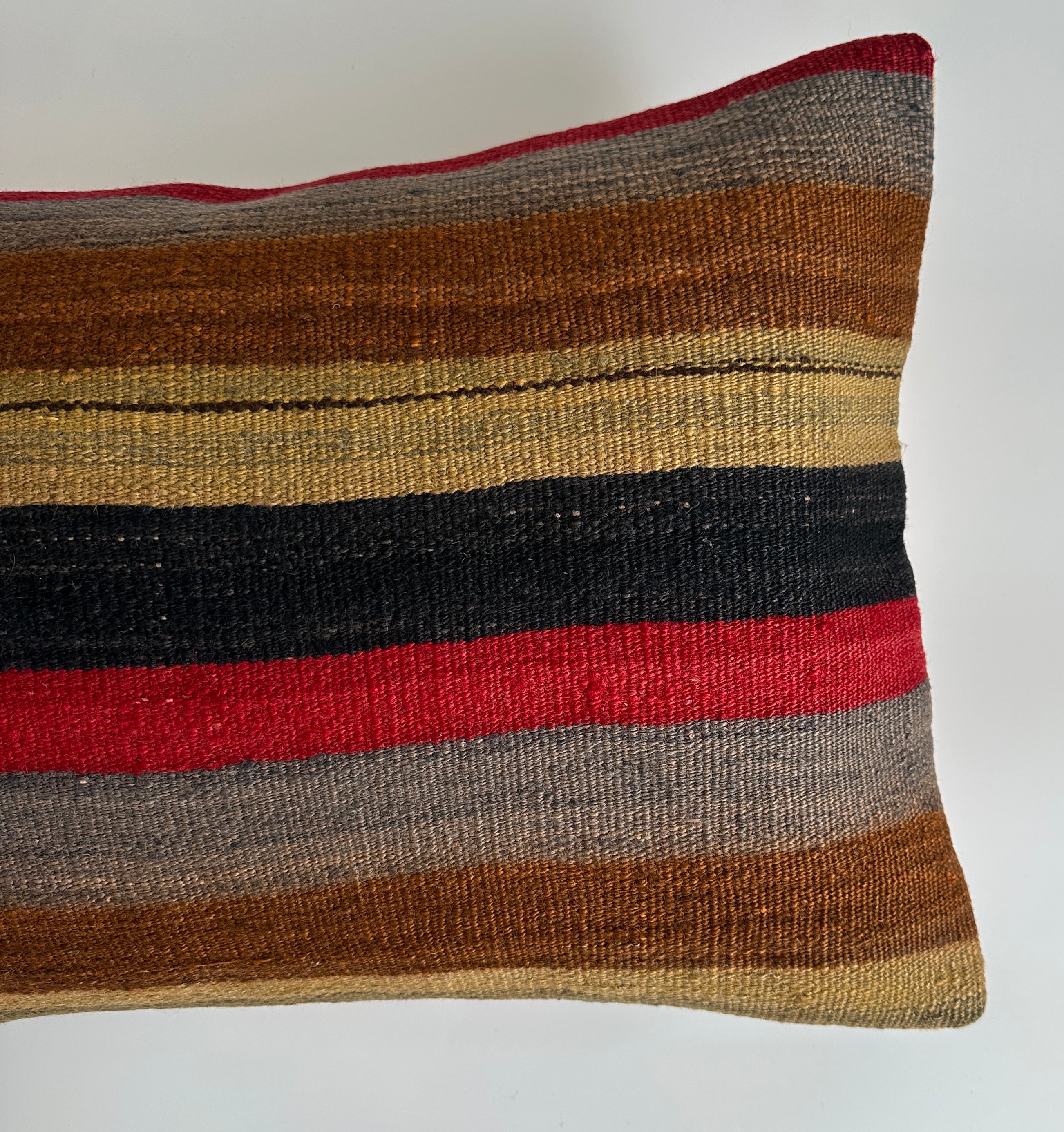 Multicolour Turkish Rug Cushion Cover 24''x16'' / 60x40 CM