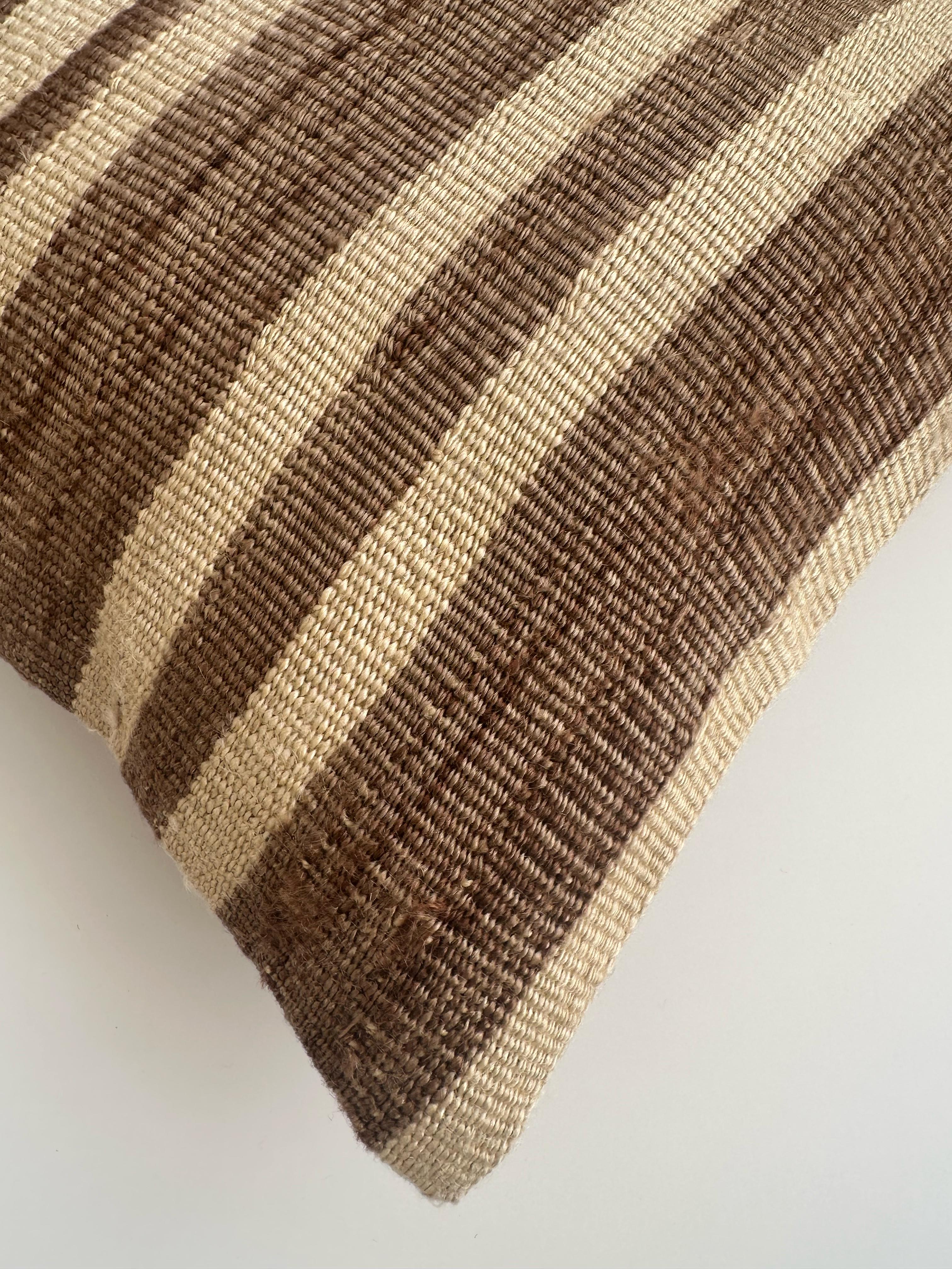 Handmade Turkish Rug Cushion Cover 16''x16'' / 40x40 CM